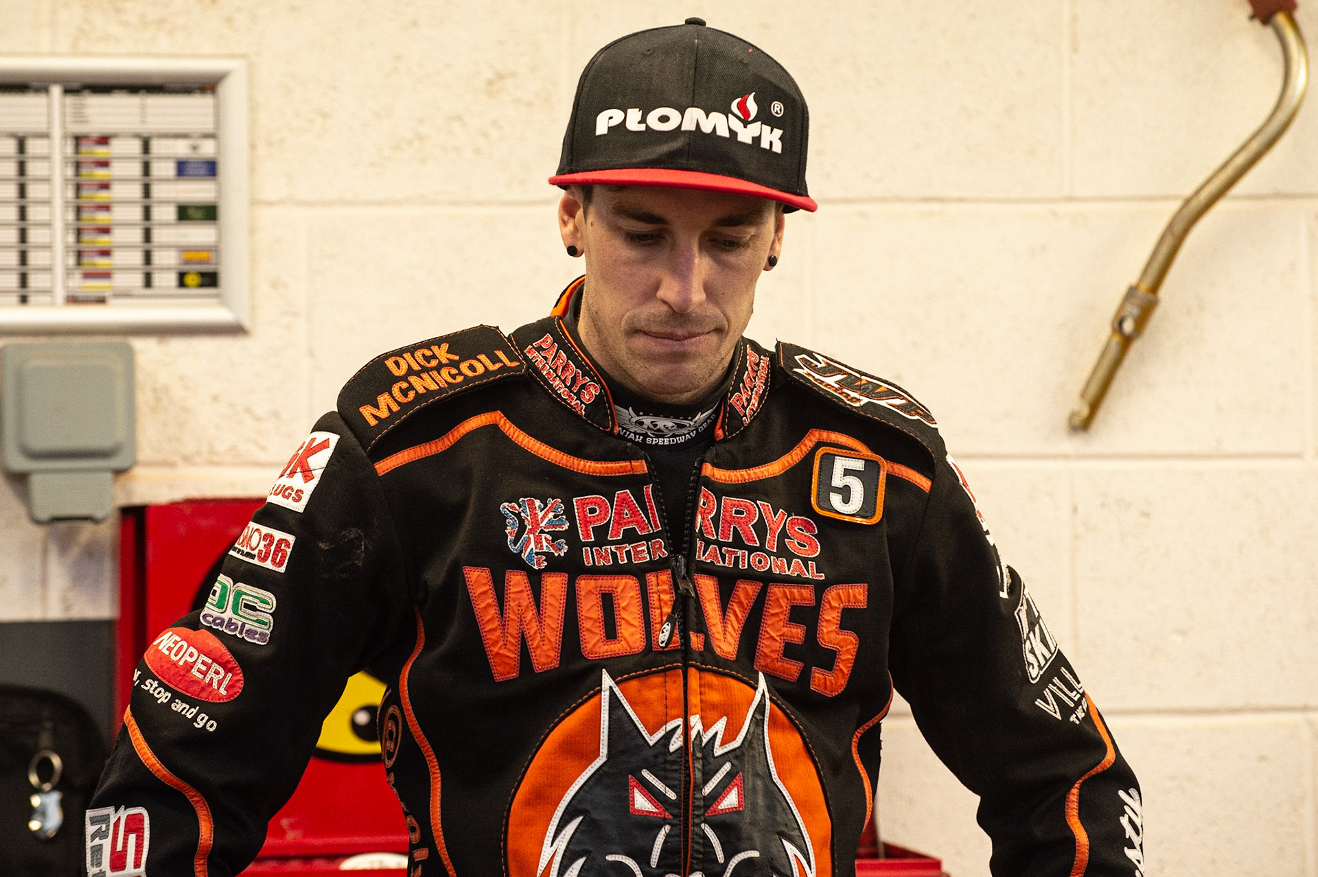 Photo by Ian Charles:

Sam Masters  

Belle Vue Aces v Wolverhampton Wolves, SGB Premiership, National Speedway Stadium, Manchester, Monday, 19, August, 2019