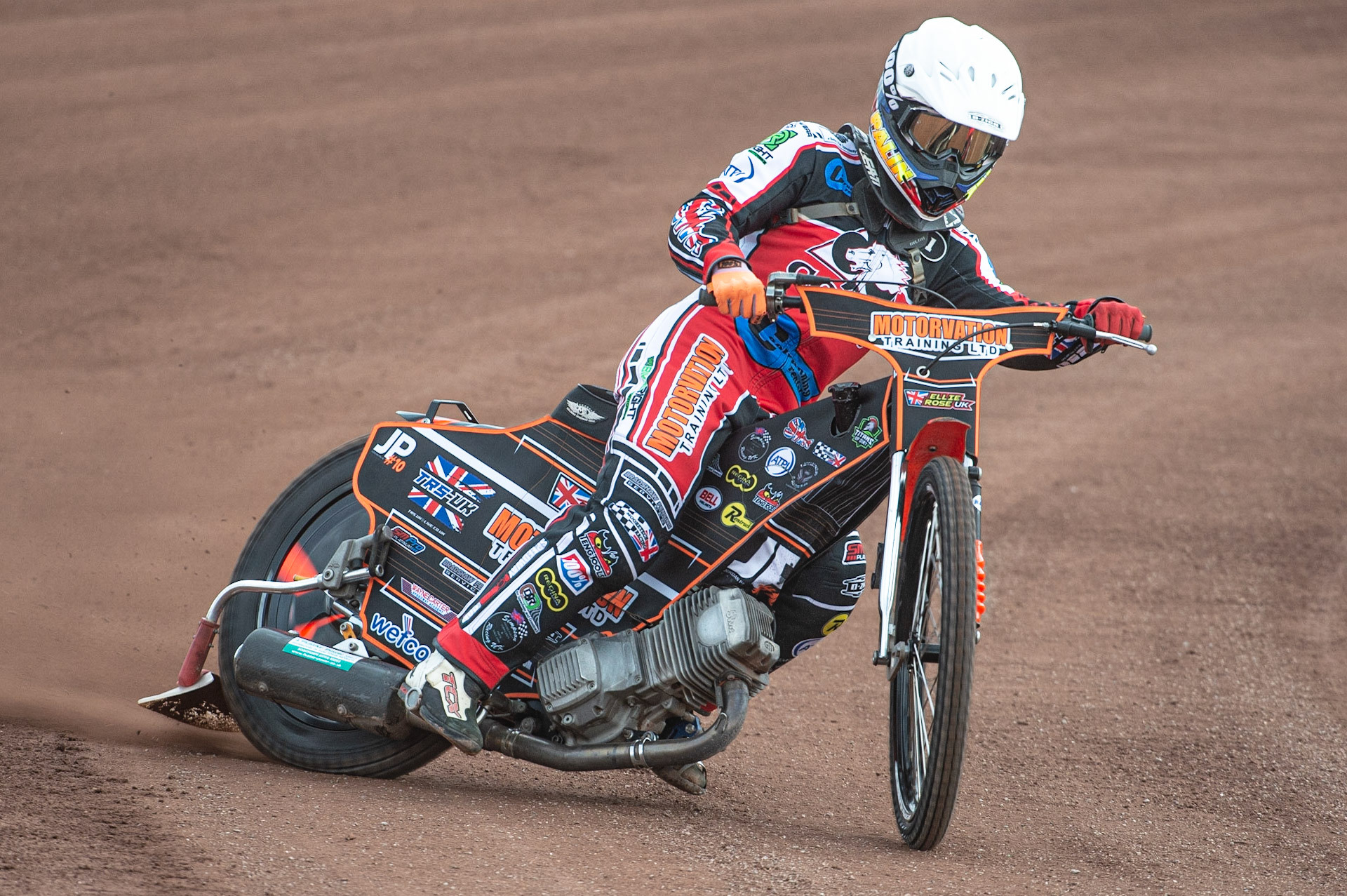 MANCHESTER, ENGLAND  - March 12  Jordan Palin of Belle Vue Colts in action   during The Belle Vue Speedway Media Day, at The National Speedway Stadium, Manchester, on Thursday 12 March 2020. (Credit: Ian Charles | MI News)