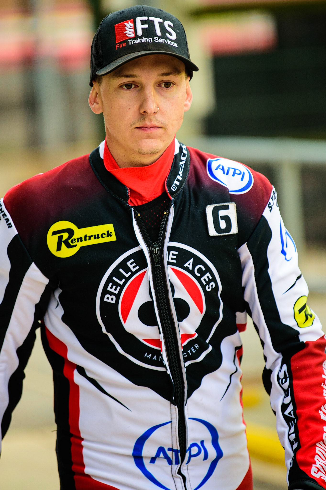 Jye Etheridge  - Belle Vue ATPI Aces during the SGB Premiership match between Belle Vue Aces and Peterborough at the National Speedway Stadium, Manchester on Monday 25th July 2022. (Credit: Ian Charles | MI News
