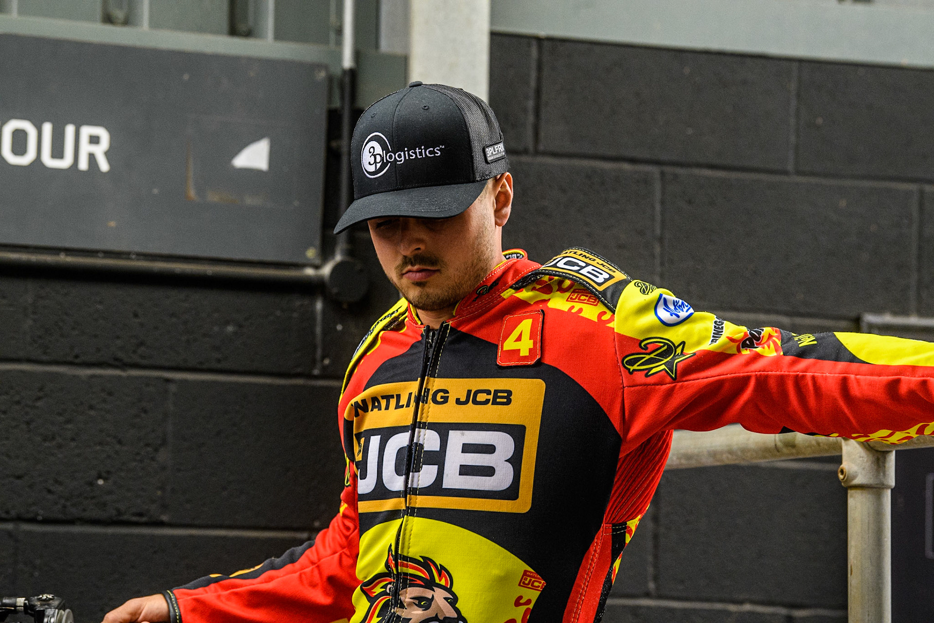 Leicester Lions' Luke Becker during the Rowe Motor Oil Premiership Grand Final 1st Leg between Belle Vue Aces and Leicester Lions at the National Speedway Stadium, Manchester on Monday 23rd September 2024. (Photo: Ian Charles | MI News)