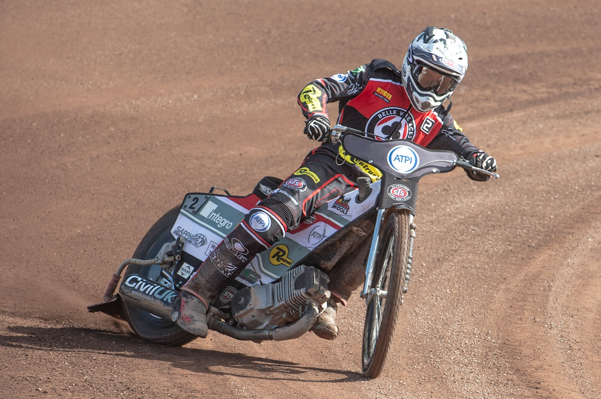 Photo by Ian Charles:

Steve Worrall in action 

Belle Vue Speedway Press & Practice Day, National Speedway Stadium, Manchester, Monday, 25, March, 2019
