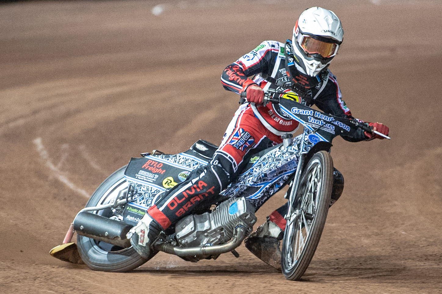 Photo: Ian CharlesHarry McGurk in action Peter Craven Memorial Trophy, National Speedway Stadium, Manchester Thursday  22  October  2020