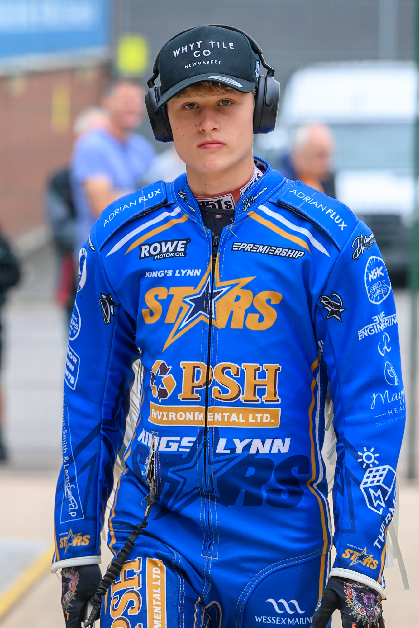 Cooper Rushen of Kings Lynn Stars during the Rowe Motor Oil Premiership match between Belle Vue Aces and King's Lynn Stars at the National Speedway Stadium, Manchester on Monday 29th June 2026. (Photo: Ian Charles | MI News)