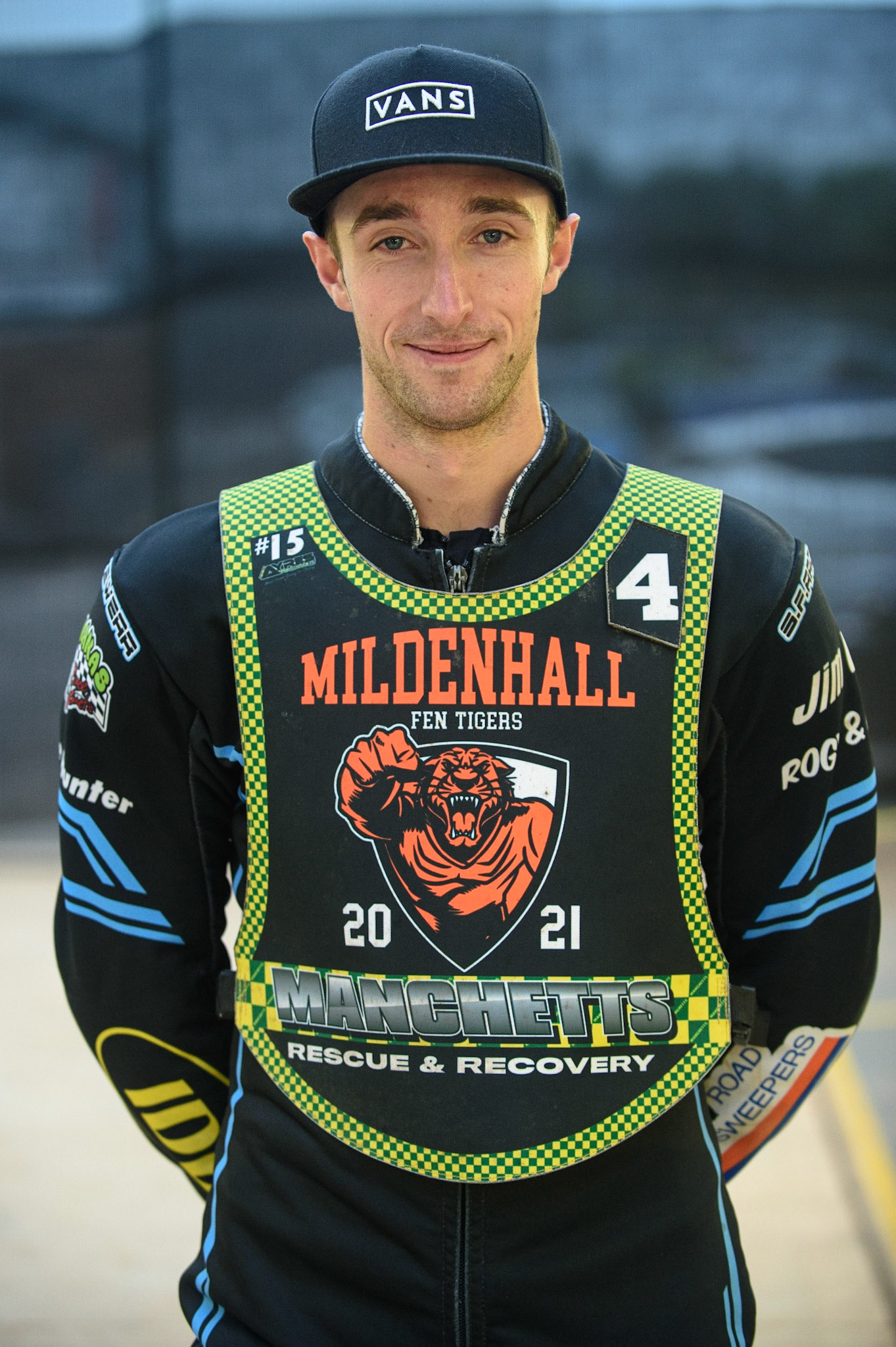 MANCHESTER, SEPT 3RD. Luke Ruddick - Mildenhall Manchette’s Fen Tigers  during the National Development League match between Belle Vue Aces and Mildenhall Fens Tigers at the National Speedway Stadium, Manchester on Friday 3rd September 2021. (Credit: Ian Charles | MI News)