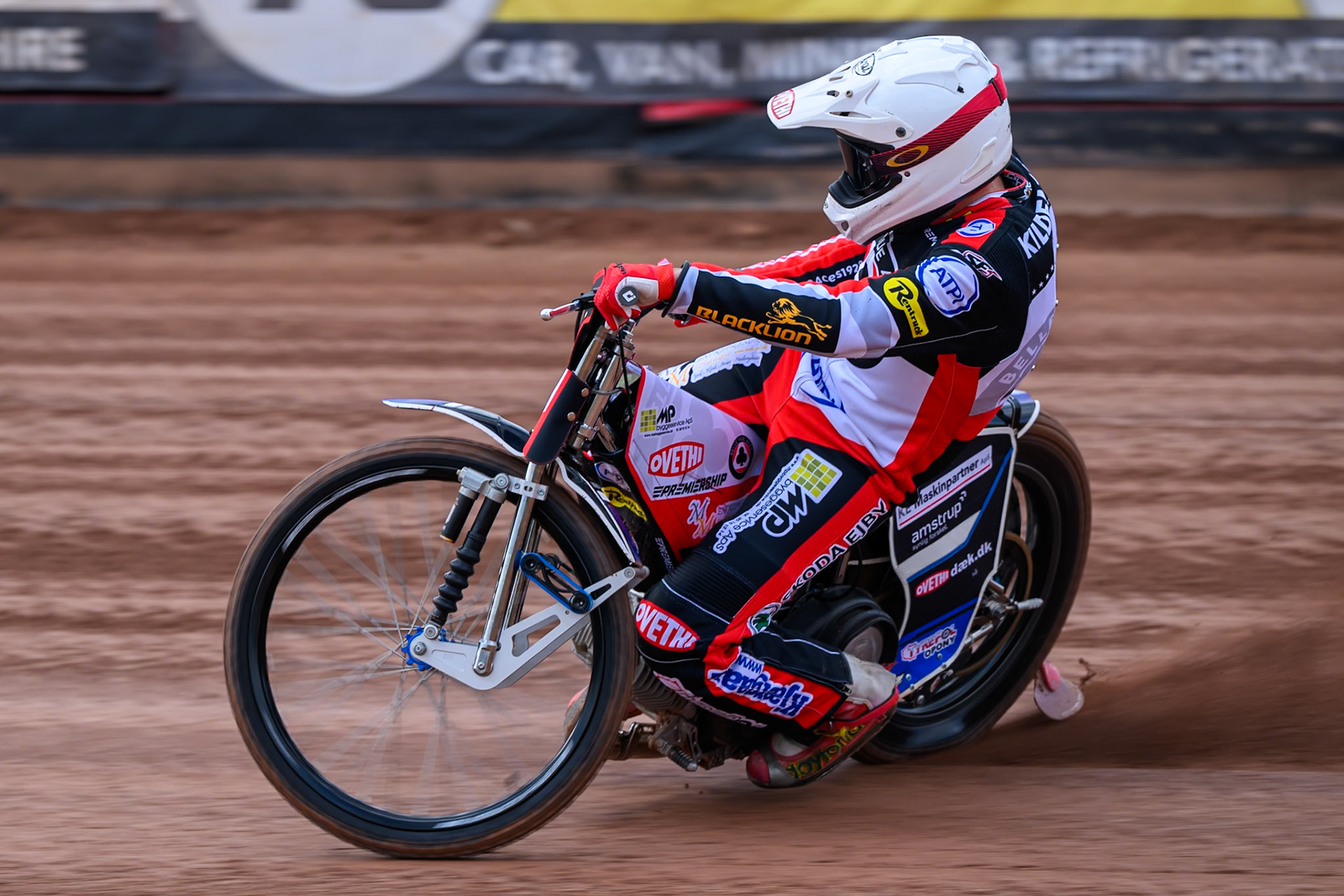 Peter Kildemand of Belle Vue Aces in action during the Belle Vue Aces Media Day at the National Speedway Stadium, Manchester on Wednesday 11th March 2026. (Photo: Ian Charles | MI News)
