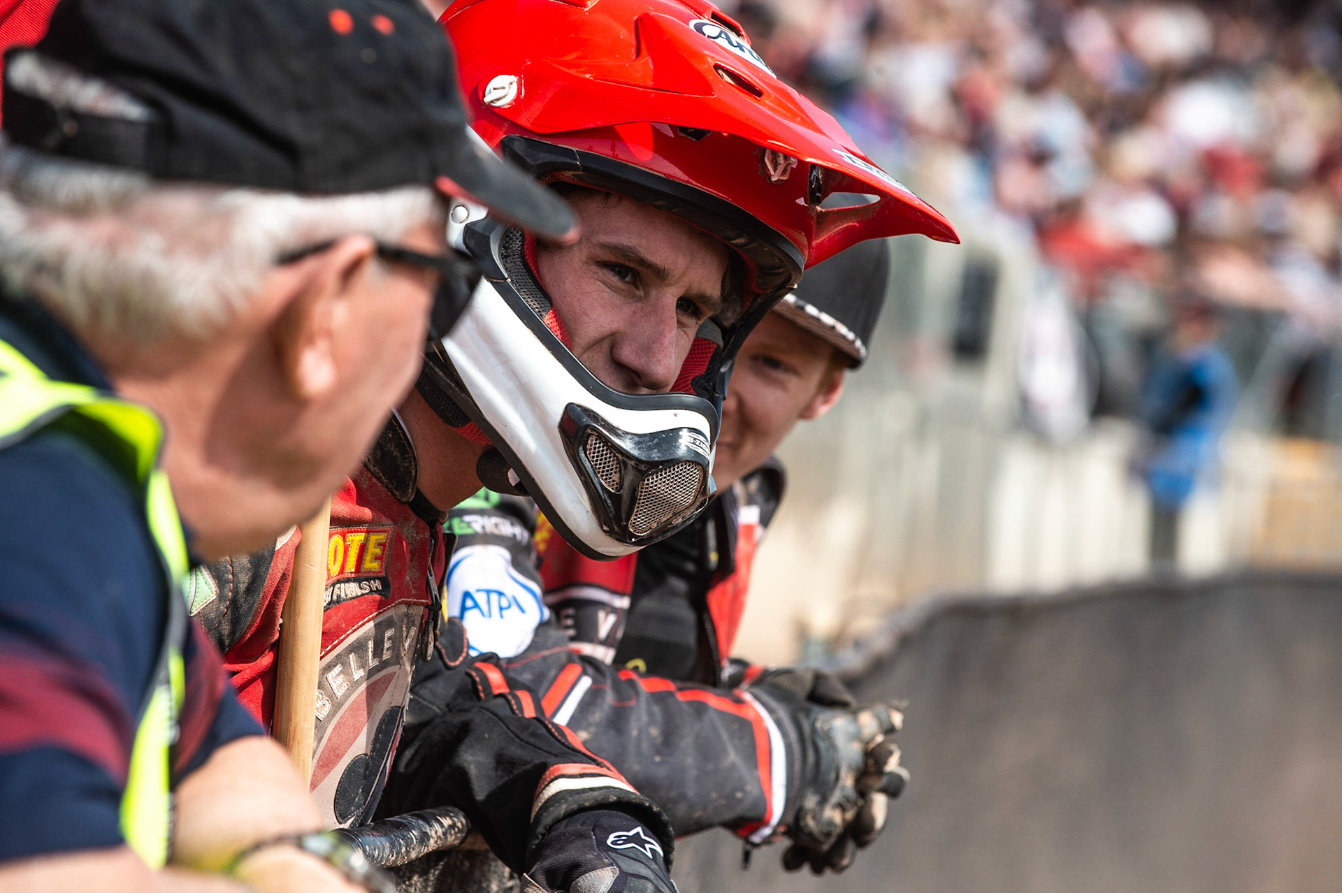 Photo by Ian Charles:

Max Fricke  

Belle Vue Aces v Wolverhampton Wolves, National Speedway Stadium, Manchester, Monday, 22, April, 2019