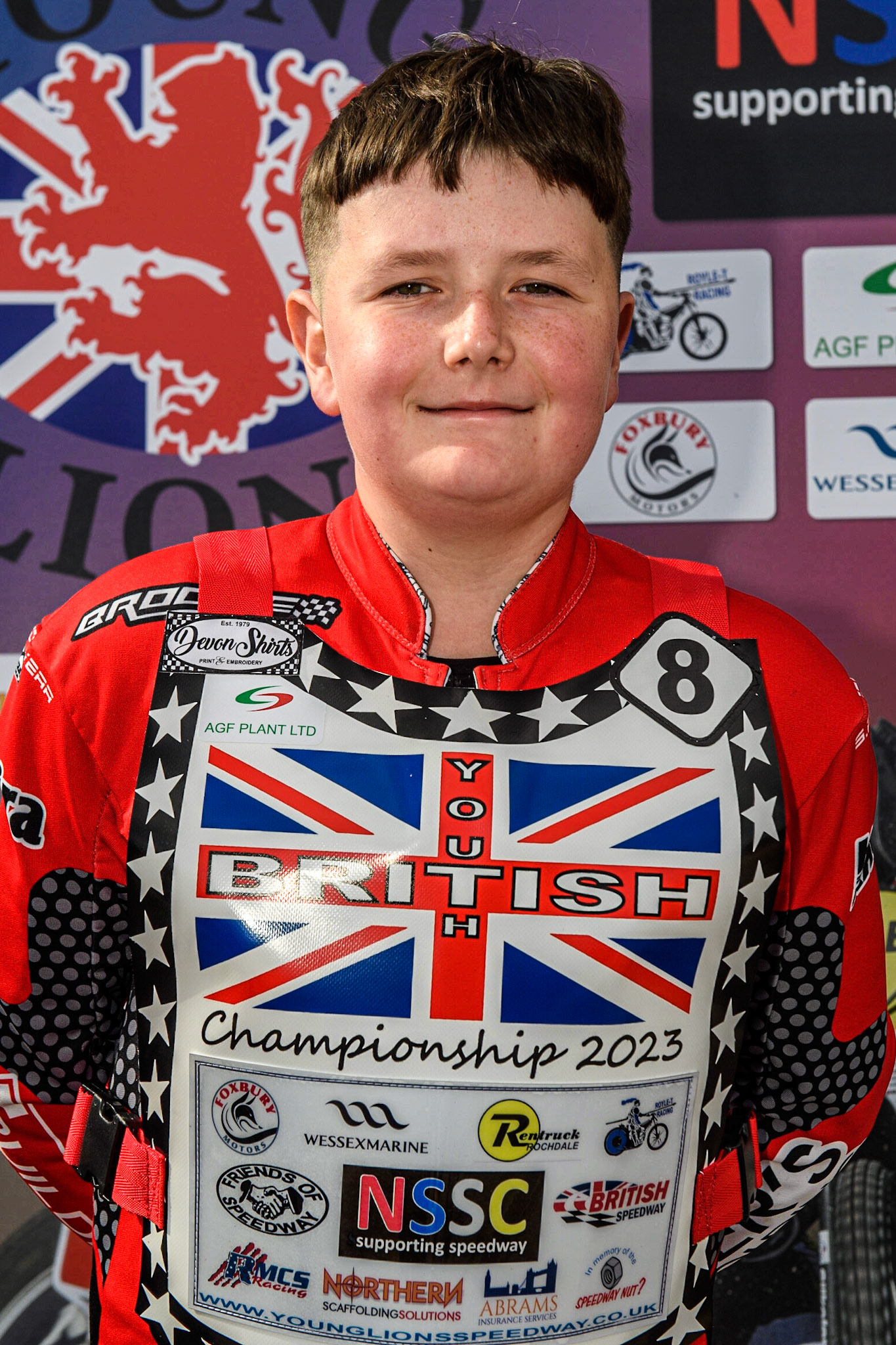 Kayden Munday during the British Youth Championships at the National Speedway Stadium, Manchester on Friday 12th May 2023. (Photo: Ian Charles | MI News)