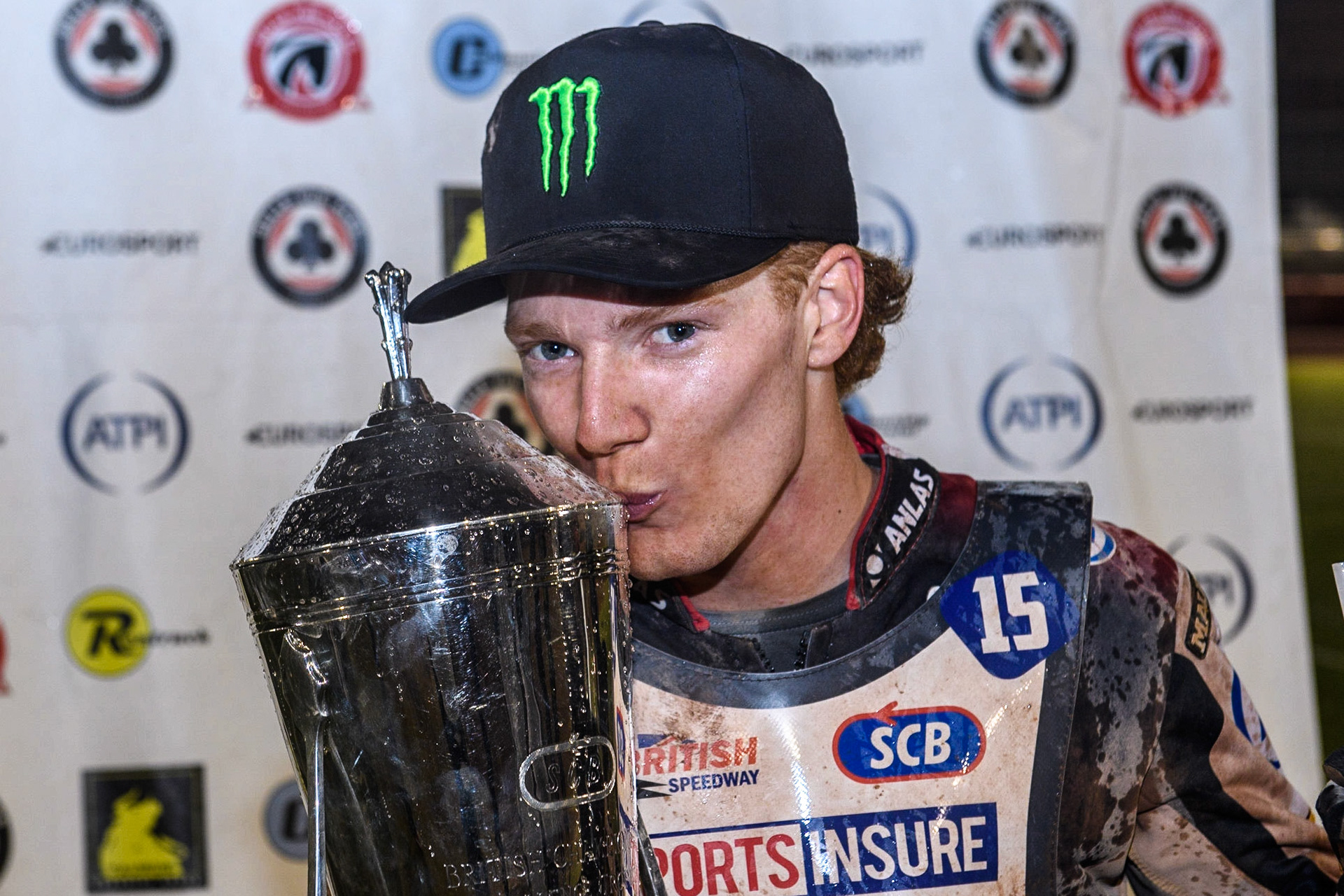 British Champion Dan Bewley during the Sports Insure British Speedway Final at the National Speedway Stadium, Manchester on Monday 14th August 2023. (Photo: Ian Charles | MI News)