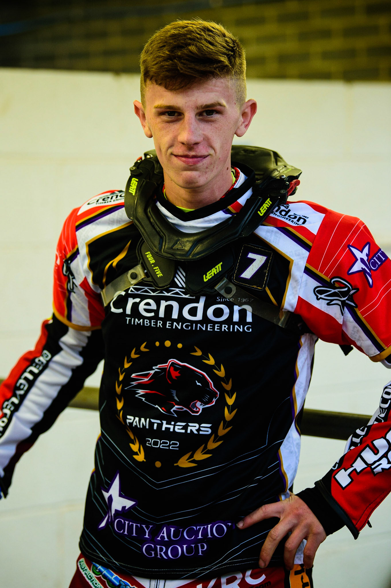 Jake Mulford  - Peterborough Crendon Panthers during the SGB Premiership match between Belle Vue Aces and Peterborough at the National Speedway Stadium, Manchester on Monday 25th July 2022. (Credit: Ian Charles | MI News