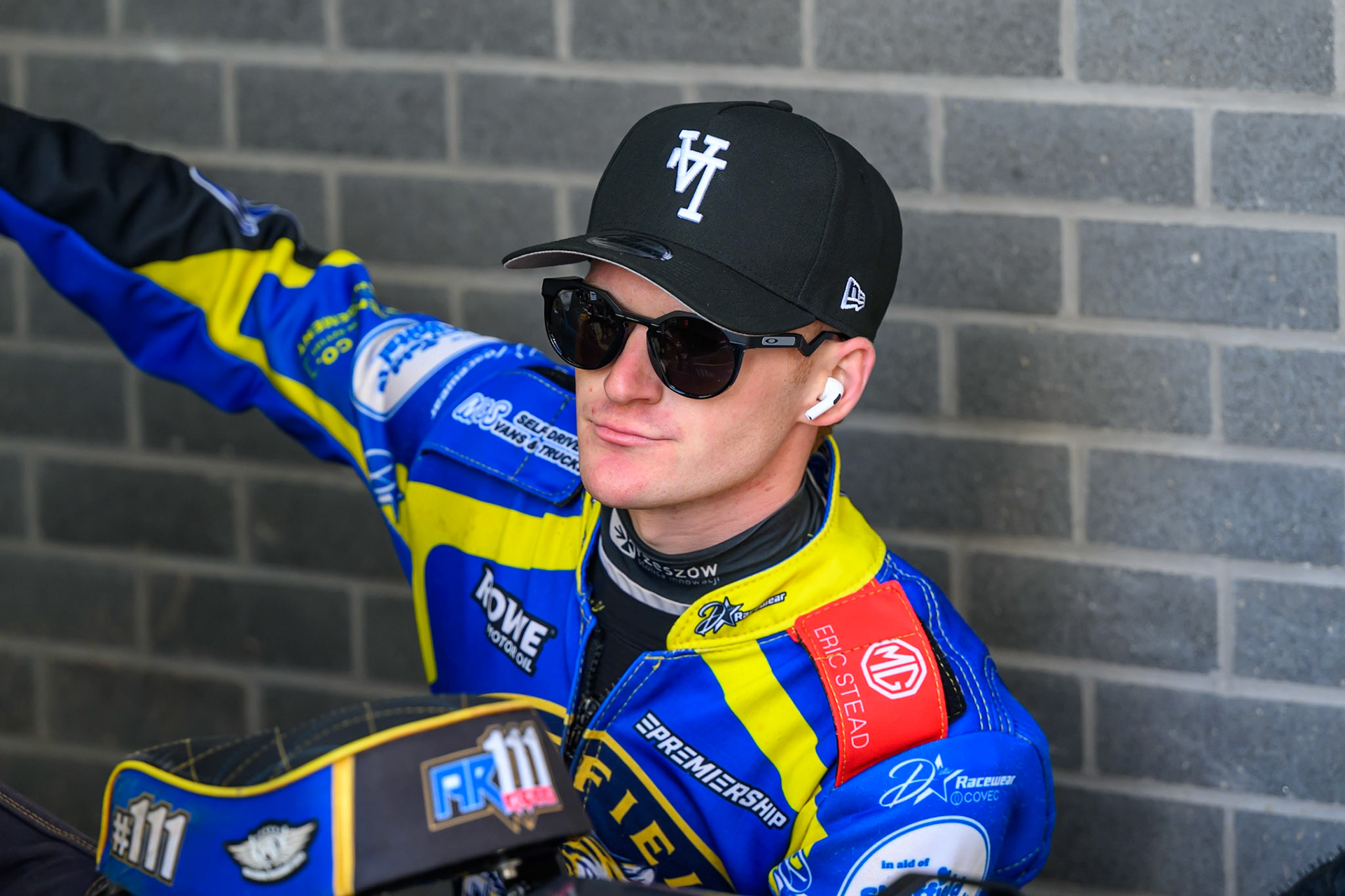 Anders Rowe (1) during the Cab Direct British Speedway Championship Final at the National Speedway Stadium, Manchester on Saturday 15th August 2026. (Photo: Ian Charles | MI News)