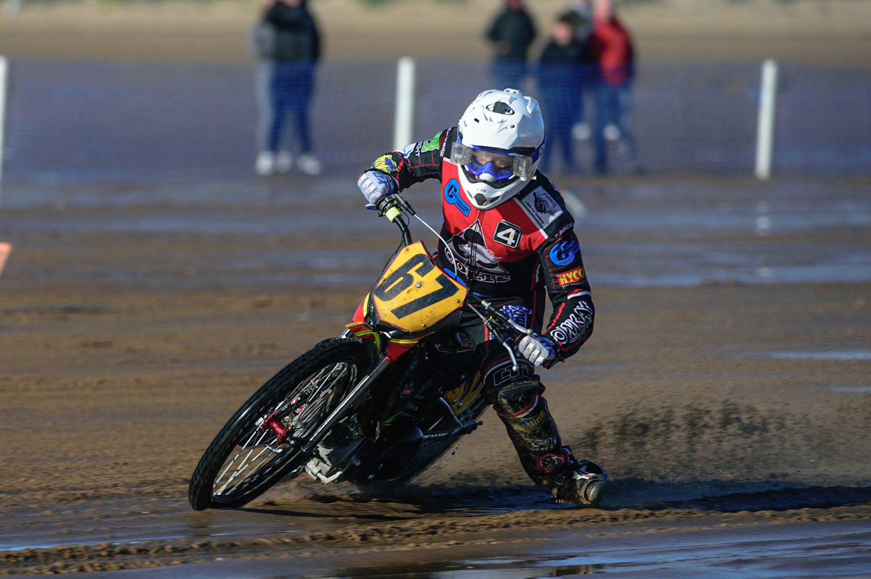 Paul Bowen (67) during the Fylde ACU British Sand Racing Masters Championship on  Sunday 2nd October 2022. (Credit: Ian Charles | MI News)