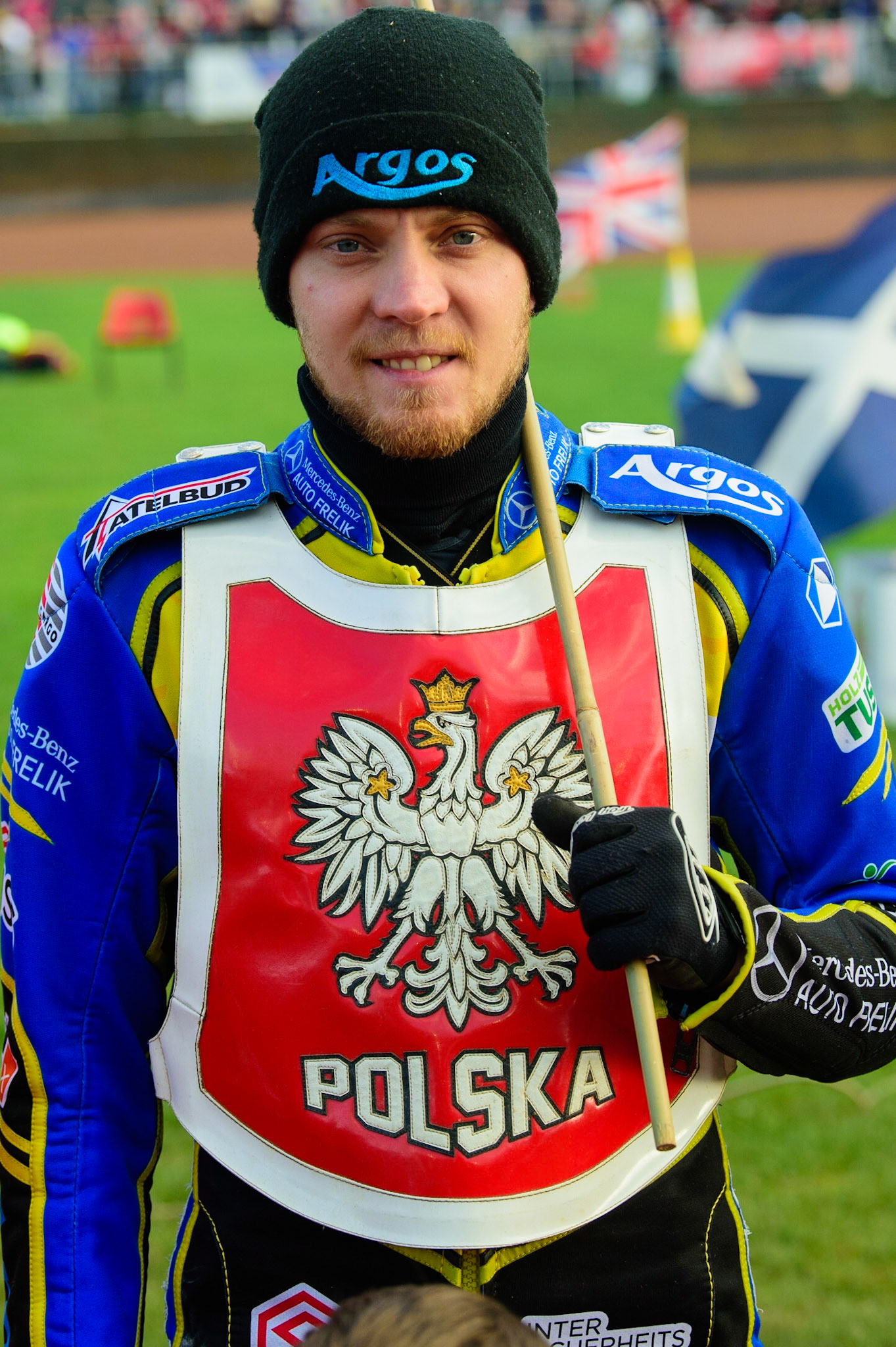 Szymon Woźniak (Poland) during the FIM Speedway Grand Prix Challenge at the Peugeot Ashfield Stadium, Glasgow on Saturday 20th August 2022. (Credit: Ian Charles | MI News)