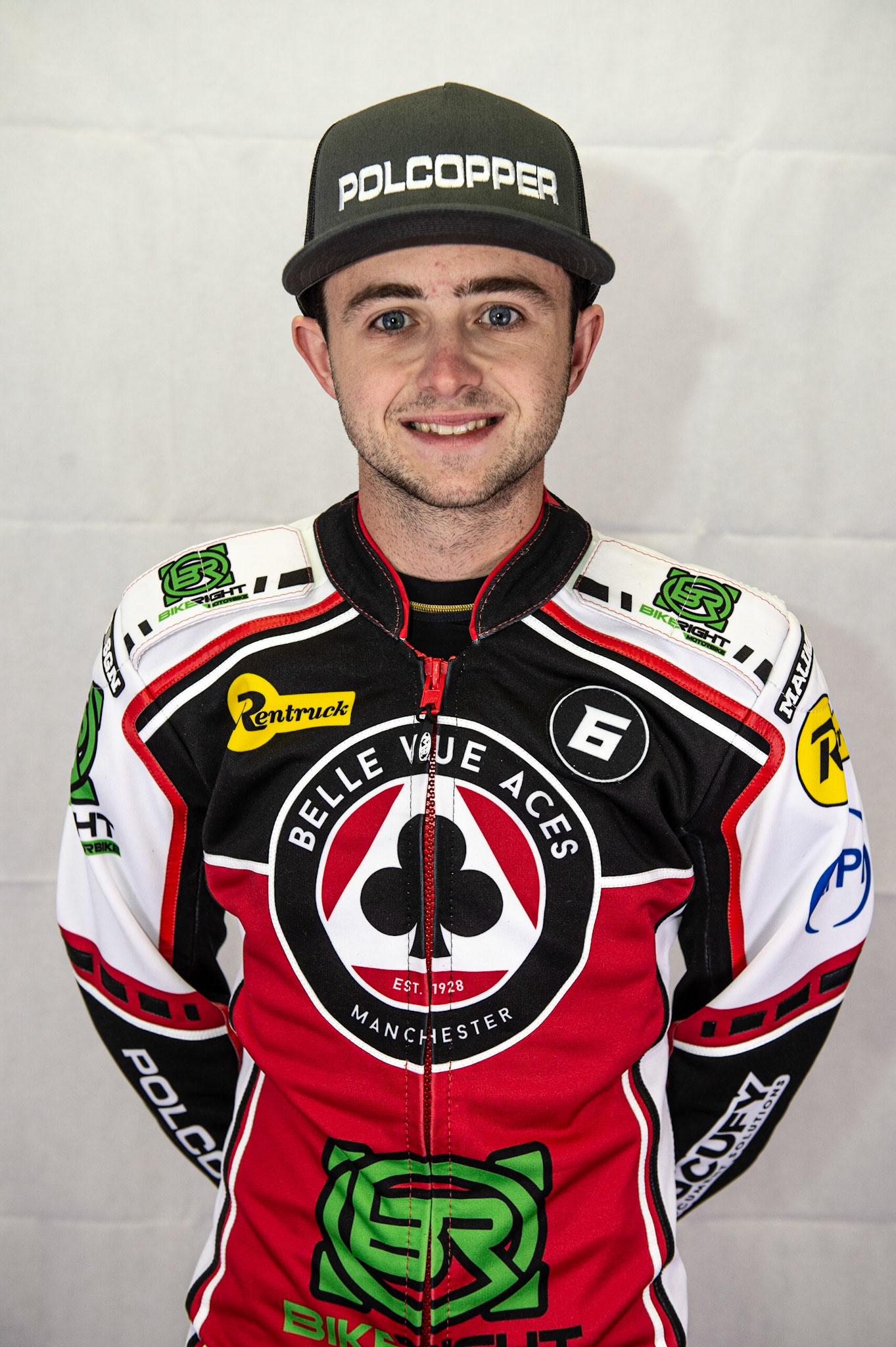 MANCHESTER, ENGLAND  - March 12  Jaimon Lidsey of Belle Vue Aces  during The Belle Vue Speedway Media Day, at The National Speedway Stadium, Manchester, on Thursday 12 March 2020. (Credit: Ian Charles | MI News)