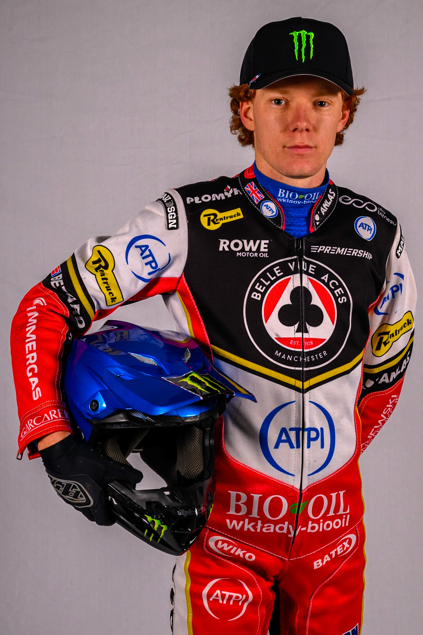 Dan Bewley of Belle Vue Aces during the Belle Vue Aces Media Day at the National Speedway Stadium, Manchester on Wednesday 11th March 2026. (Photo: Ian Charles | MI News)