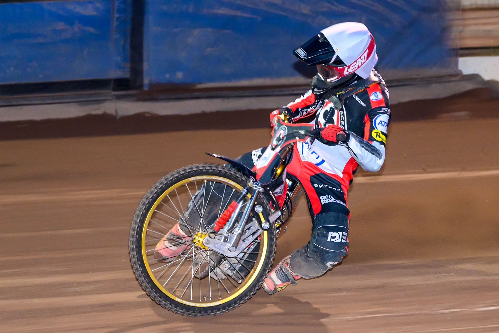 Norick Blödorn of Belle Vue Aces in action during the Rowe Motor Oil Premiership match between Sheffield Tigers and Belle Vue Aces at Owlerton Stadium, Sheffield on Monday 31st August 2026. (Photo: Ian Charles | MI News)