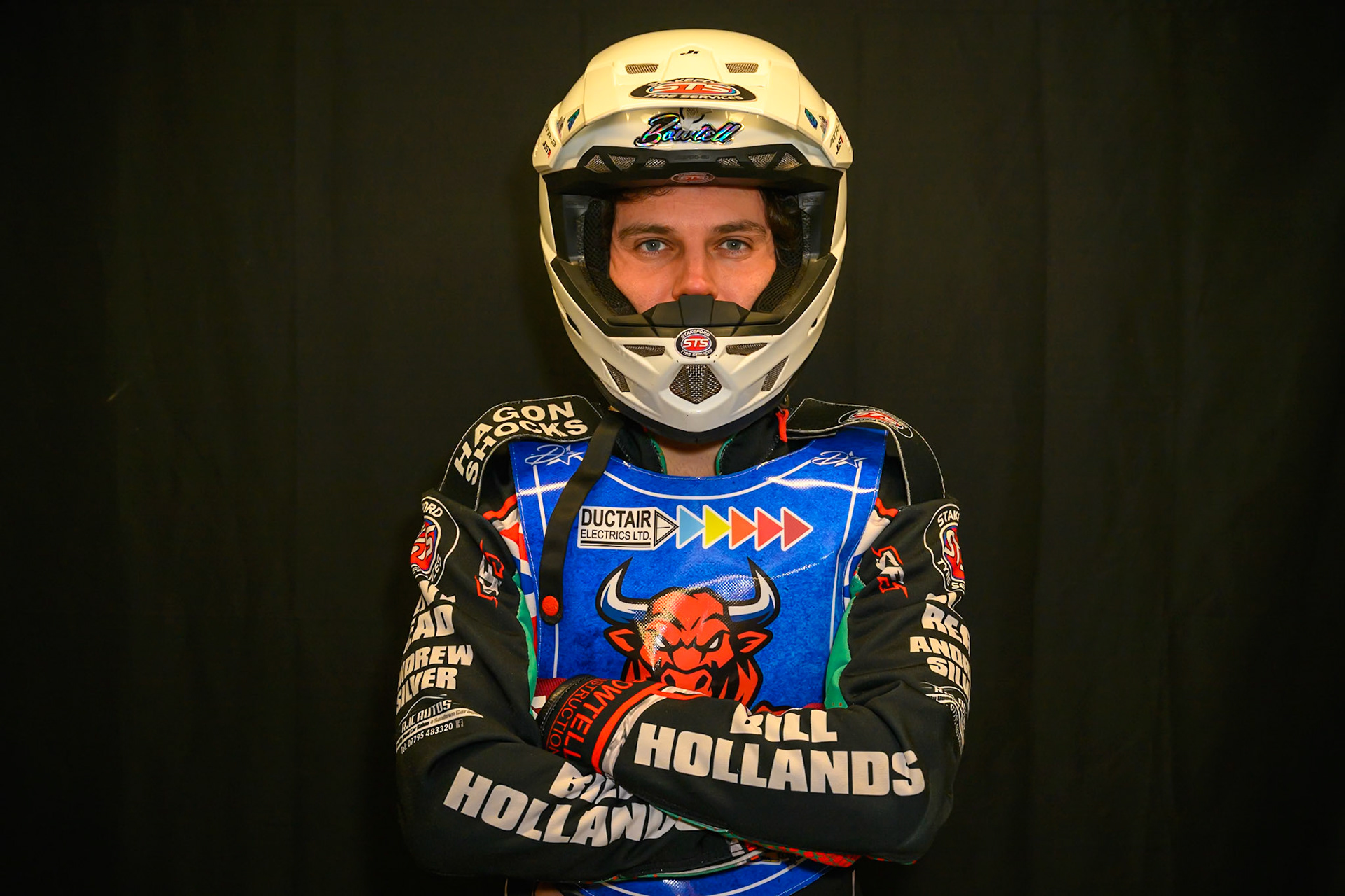Alfie Bowtell during Buxton Bulls Press and Practice at Hi-Edge Speedway, Buxton on Monday 30th March 2026. (Photo: Ian Charles | MI News)