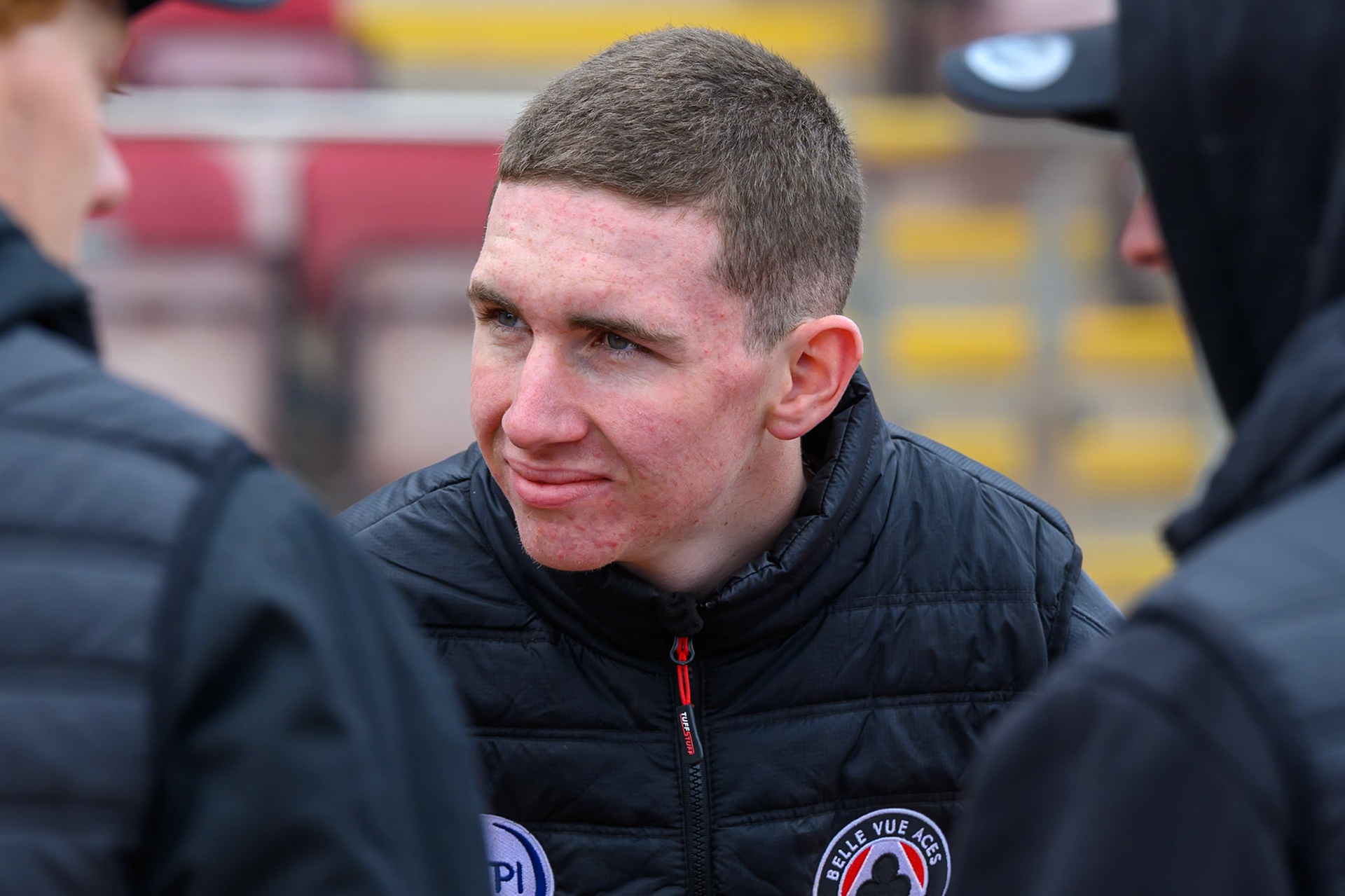 Will Cairns of Belle Vue Aces during the Rowe Motor Oil Premiership match between Belle Vue Aces and Northampton Foxes at the National Speedway Stadium, Manchester on Monday 4th May 2026. (Photo: Ian Charles | MI News)