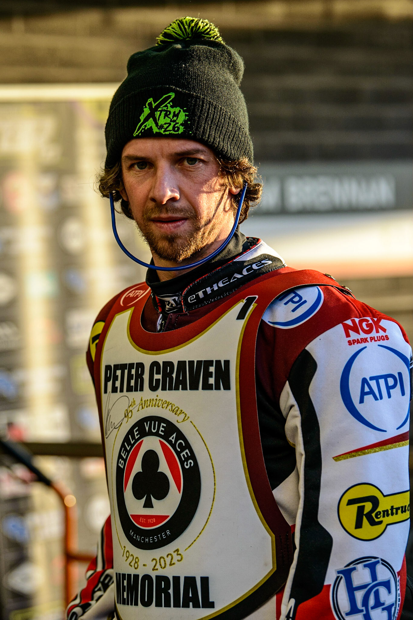 Charles Wright  during the Peter Craven Memorial Trophy  at the National Speedway Stadium, Manchester on Monday 3rd April 2023. (Photo: Ian Charles | MI News)