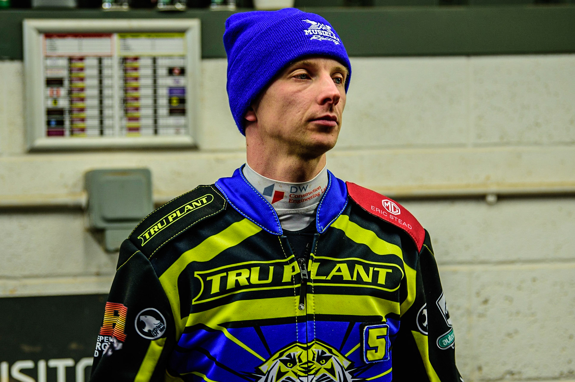 Tobiasz Musielak  - Sheffield TruPlant Tigers  during the SGB Premiership Grand Final 1st leg between Belle Vue Aces and Sheffield Tigers at the National Speedway Stadium, Manchester on Monday 10th October 2022. (Credit: Ian Charles | MI News)