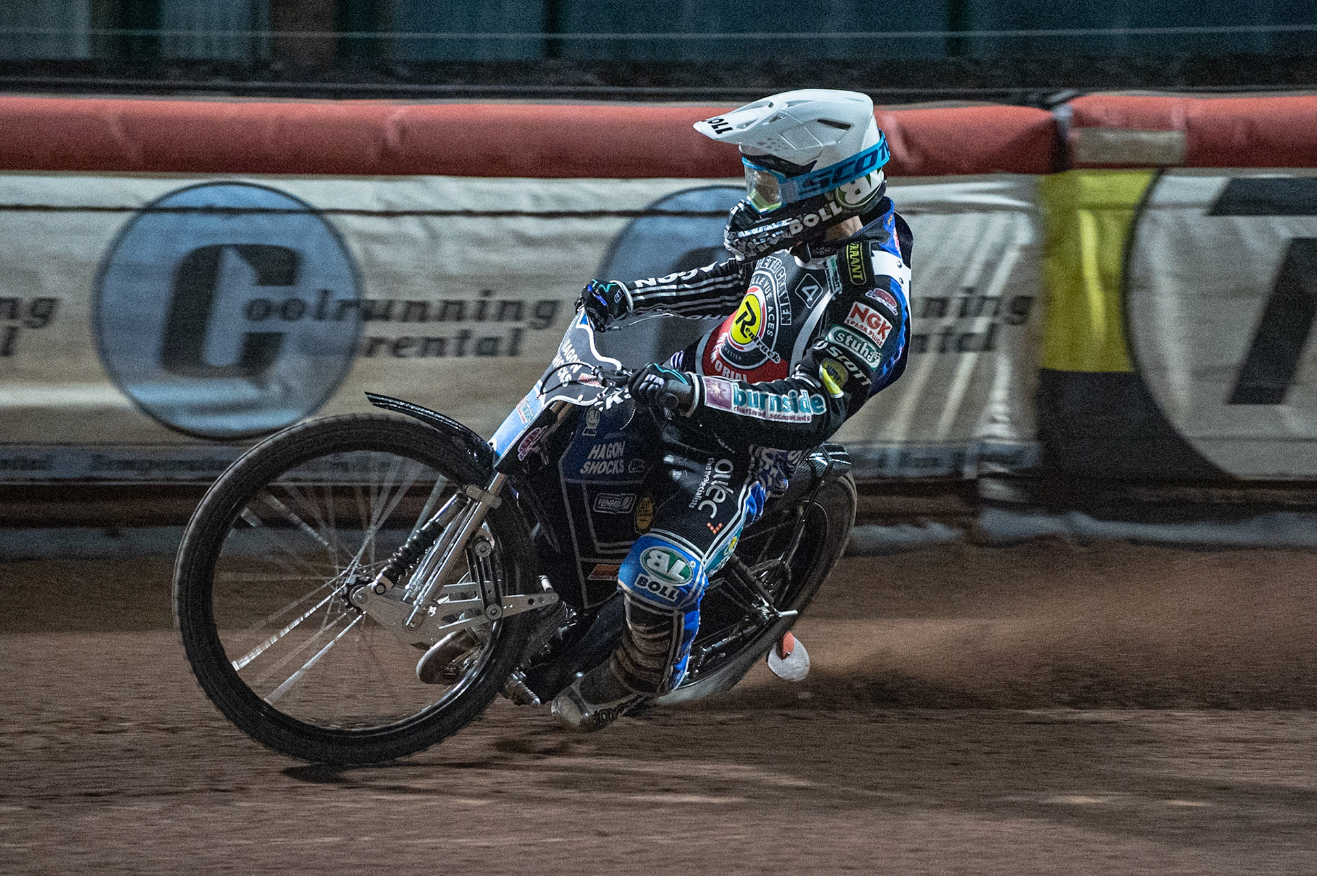 Photo: Ian CharlesJason Doyle in action Peter Craven Memorial Trophy, National Speedway Stadium, Manchester Thursday  22  October  2020