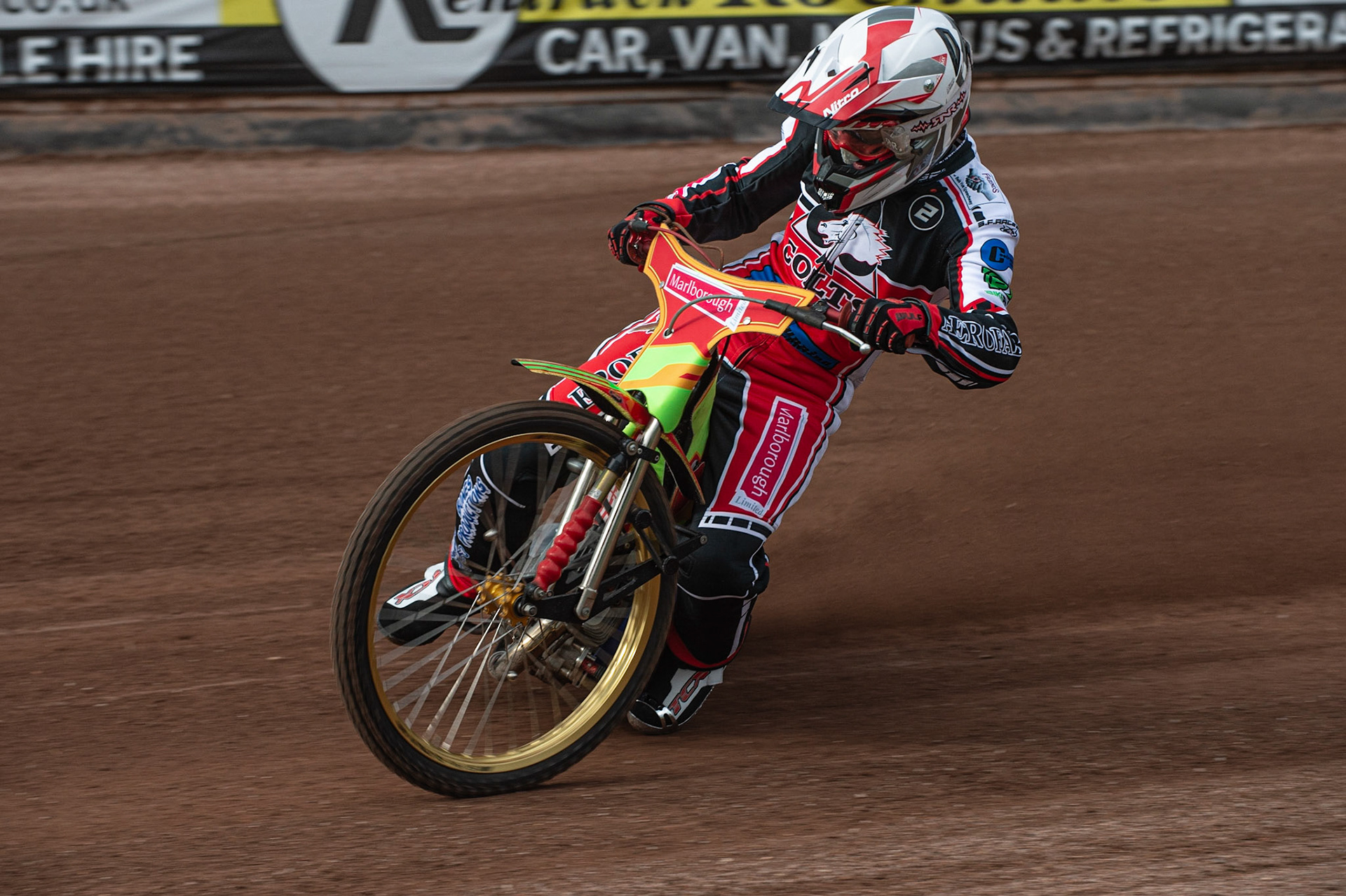 MANCHESTER, ENGLAND  - March 12   Ben Woodhull of Belle Vue Colts in action  during The Belle Vue Speedway Media Day, at The National Speedway Stadium, Manchester, on Thursday 12 March 2020. (Credit: Ian Charles | MI News)