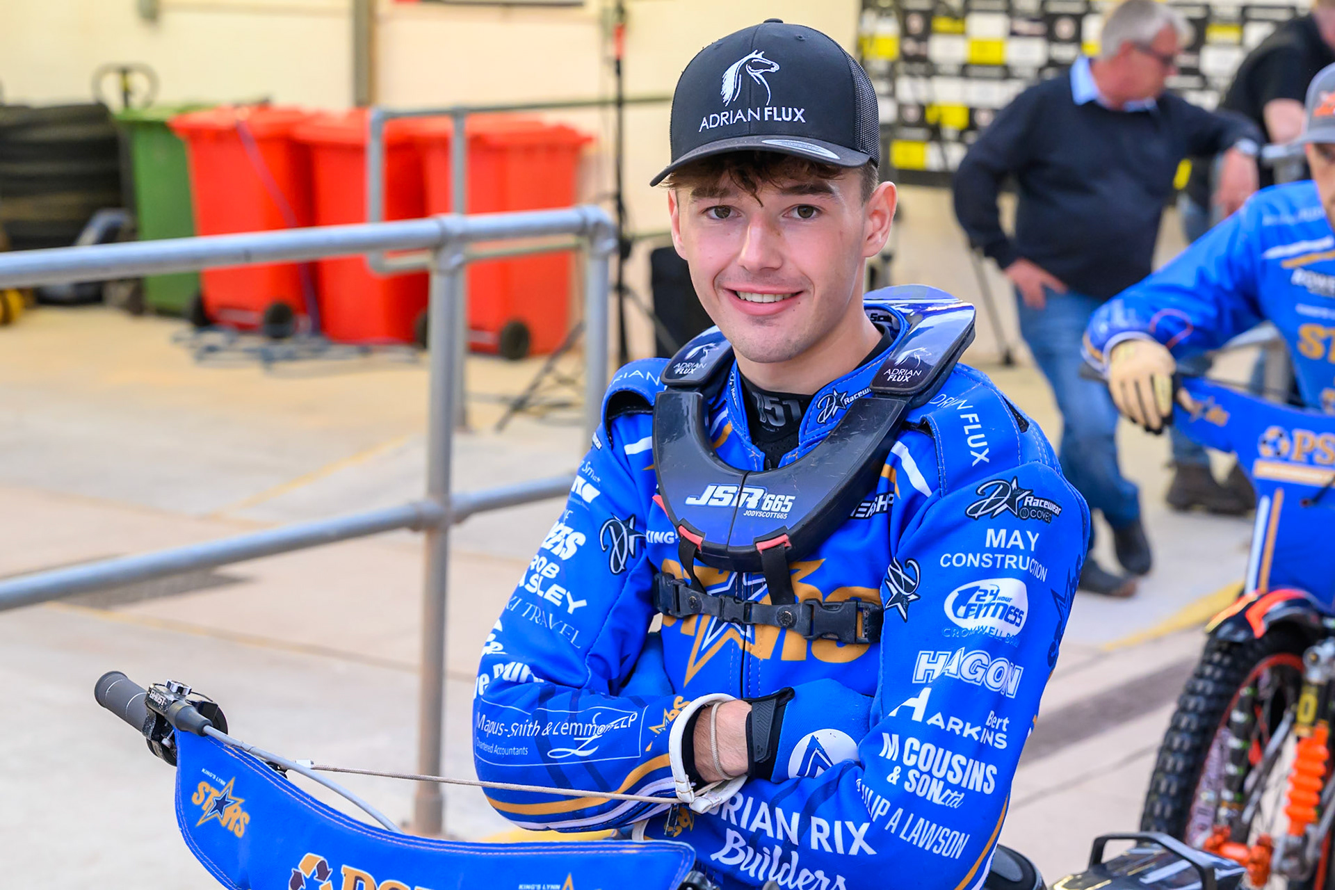 Jody Scott of Kings Lynn Stars during the Rowe Motor Oil Premiership match between Belle Vue Aces and King's Lynn Stars at the National Speedway Stadium, Manchester on Monday 29th June 2026. (Photo: Ian Charles | MI News)
