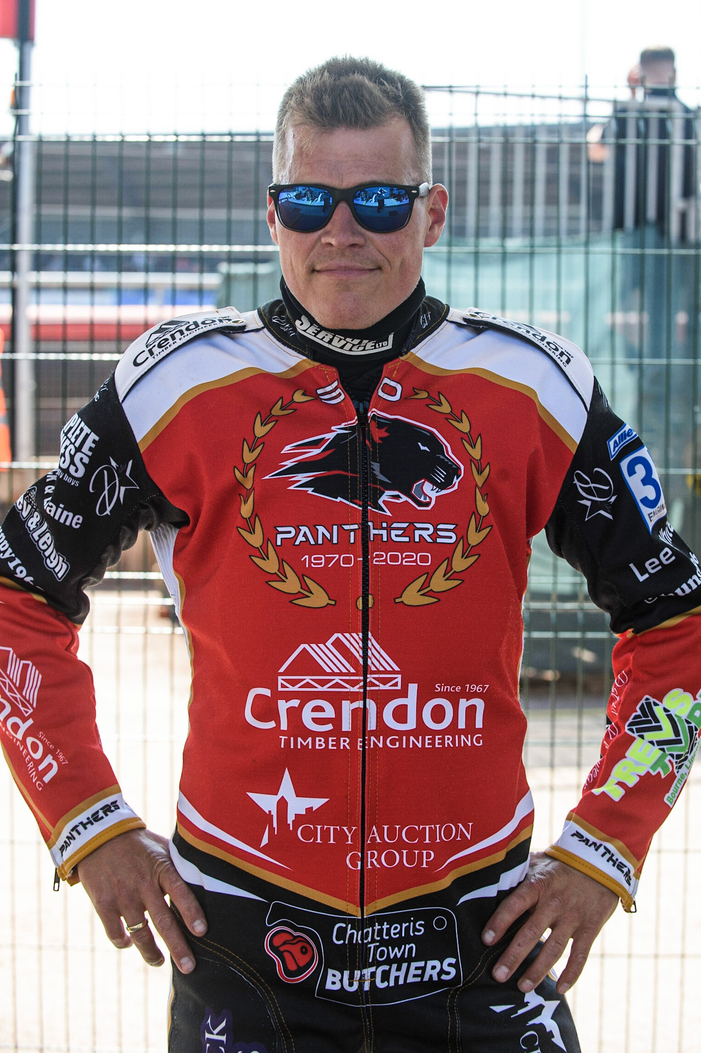 MANCHESTER, UK. MAY 31ST  Ulrich Ostergaard  - Peterborough Crendon Panthers  during the SGB Premiership match between Belle Vue Aces and Peterborough at the National Speedway Stadium, Manchester on Monday 31st May 2021. (Credit: Ian Charles | MI News)