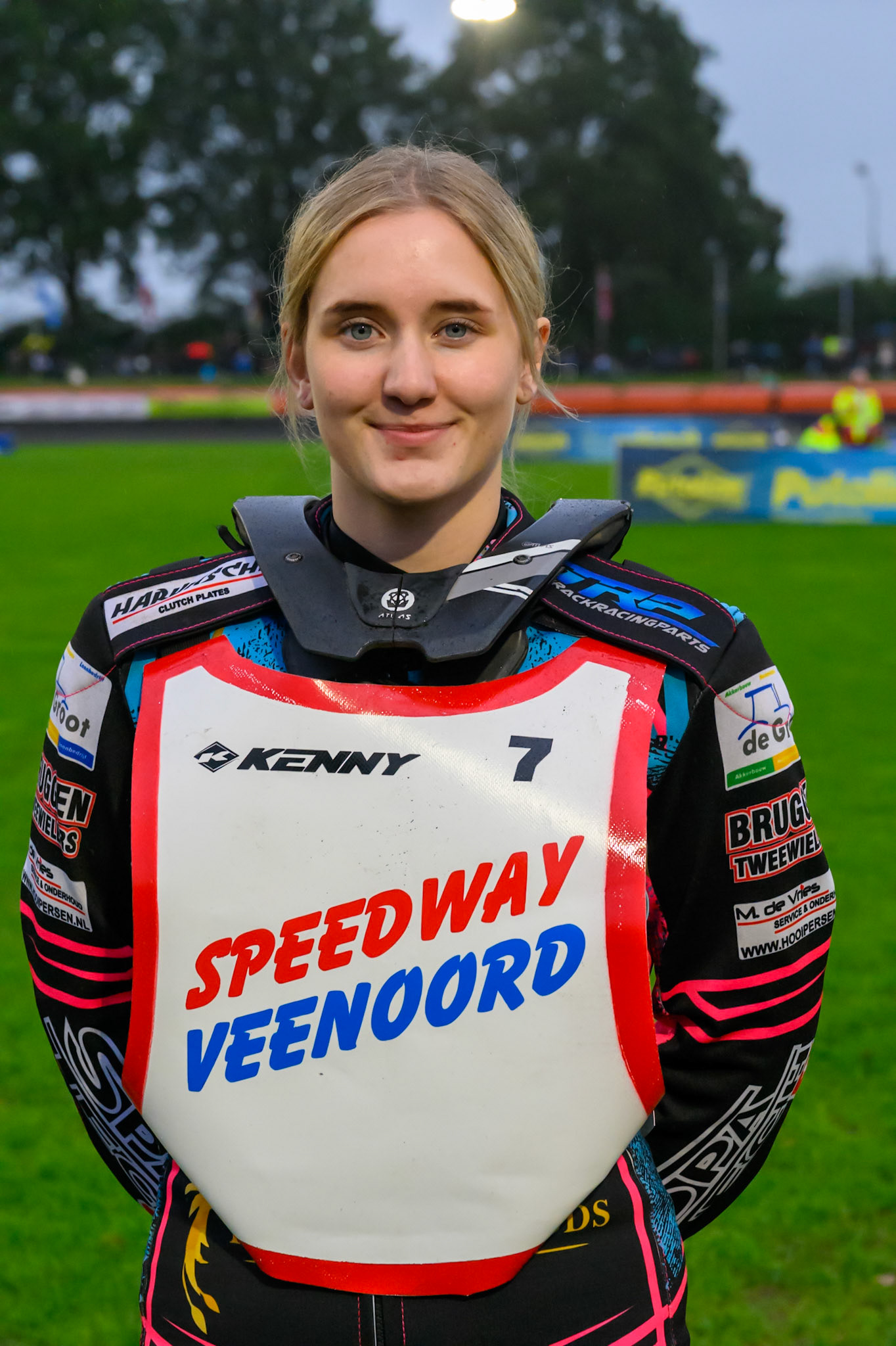 Nynke Sijbesma of The Netherlands during the Gouden KENNY Helm at Speedway Veenoord, Veenoord in the Netherlands on Saturday 19th September 2026. (Photo: Ian Charles | MI News)