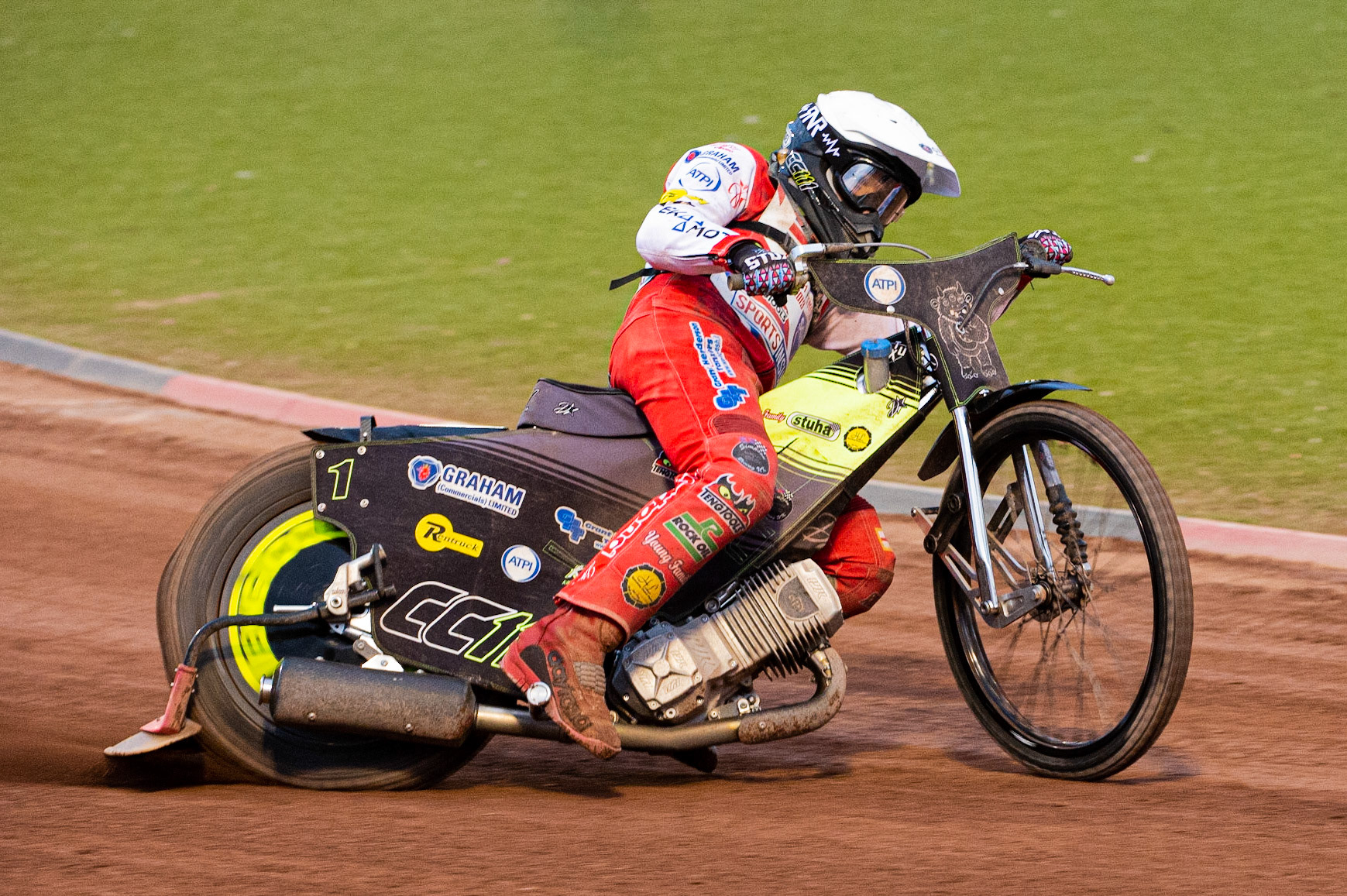 Photo: Ian Charles

Craig Cook in action 

Sports Insure British Final,  Belle Vue National Speedway Stadium, Manchester Monday 29  July  2019