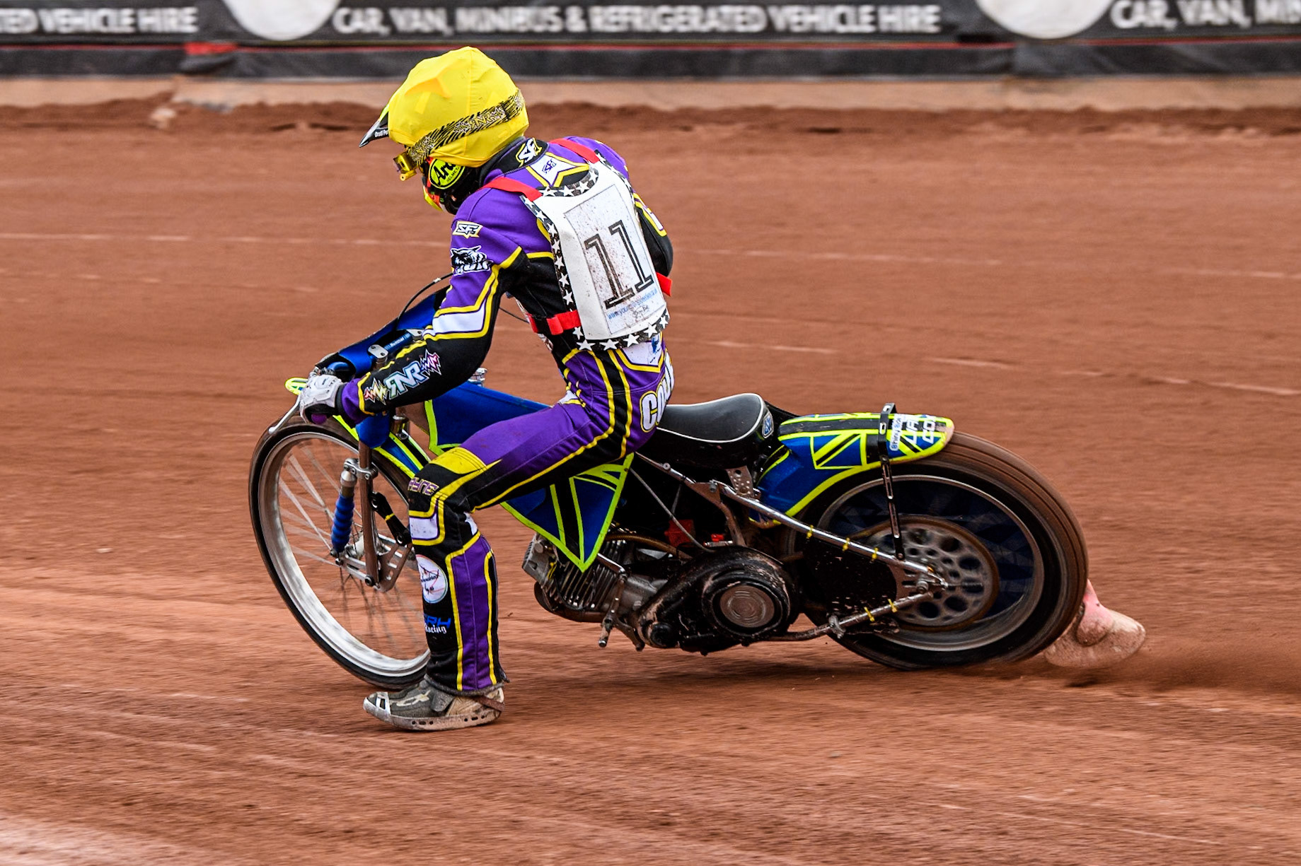 Liam Cox (500cc)   in action during the British Youth 500cc Championships at the National Speedway Stadium, Manchester on Friday 2nd August 2024. (Photo: Ian Charles | MI News)