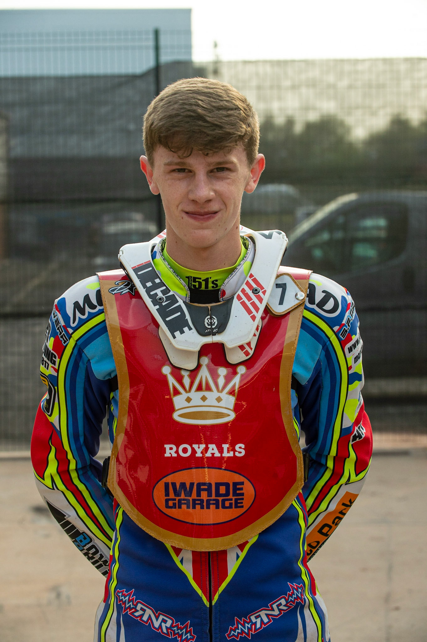 MANCHESTER, UK. JULY 2ND  Jake Mulford  - Kent Iwade Garage Royals during the National Development League match between Belle Vue Colts and Kent Royals at the National Speedway Stadium, Manchester on Friday 2nd July 2021. (Credit: Ian Charles | MI News)