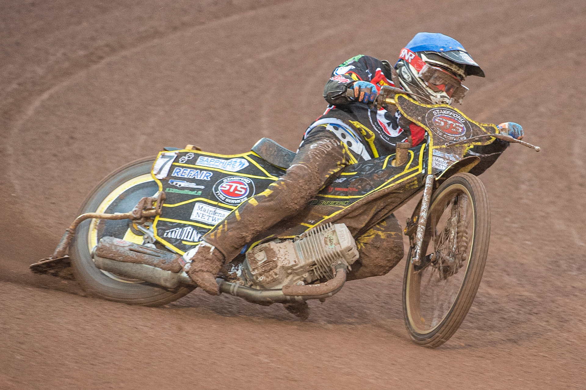 Photo by Ian Charles

Tero Aarnio  in action 


Belle Vue Aces v Ipswich Witches, British Speedway Premiership, Belle Vue National Speedway Stadium, Manchester, Monday 8  July  2019