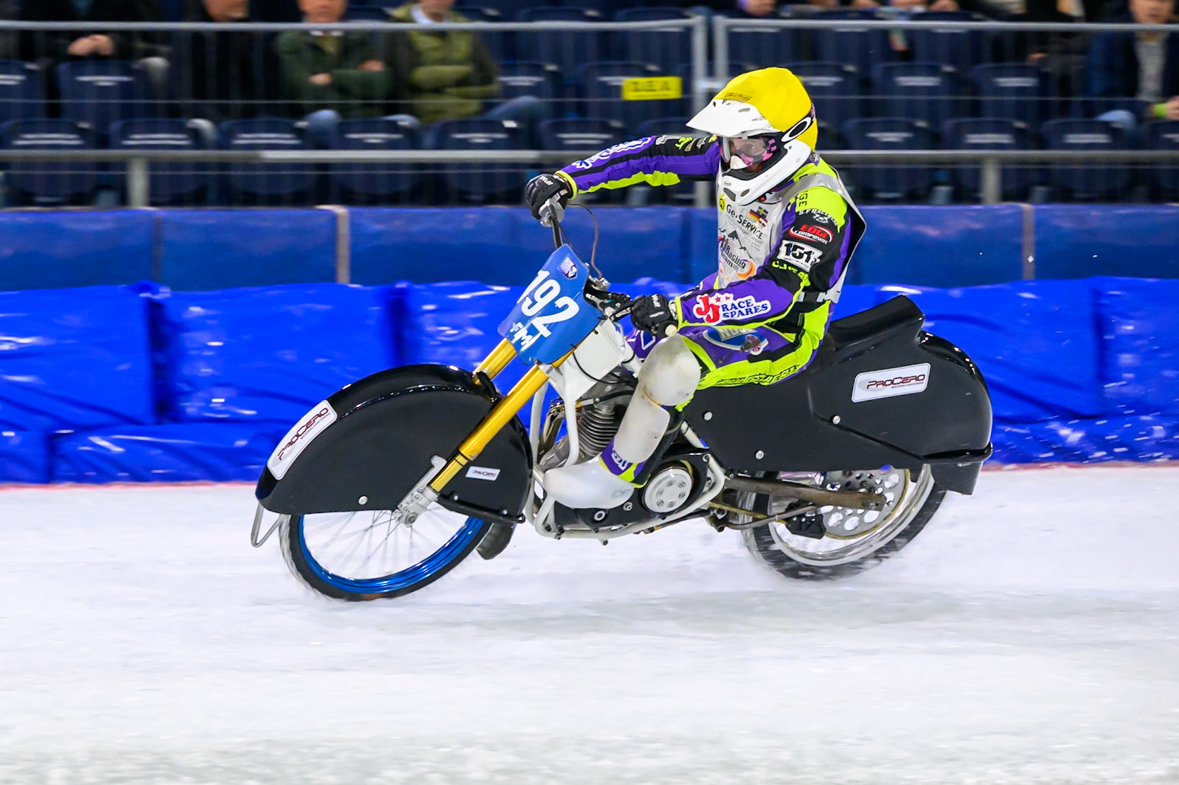 Paul Cooper of Great Britain  in action during the ROELOF THIJS BOKAAL at Ice Rink Thialf, Heerenveen on Friday 10th April 2026.  (Photo: Ian Charles | MI News)