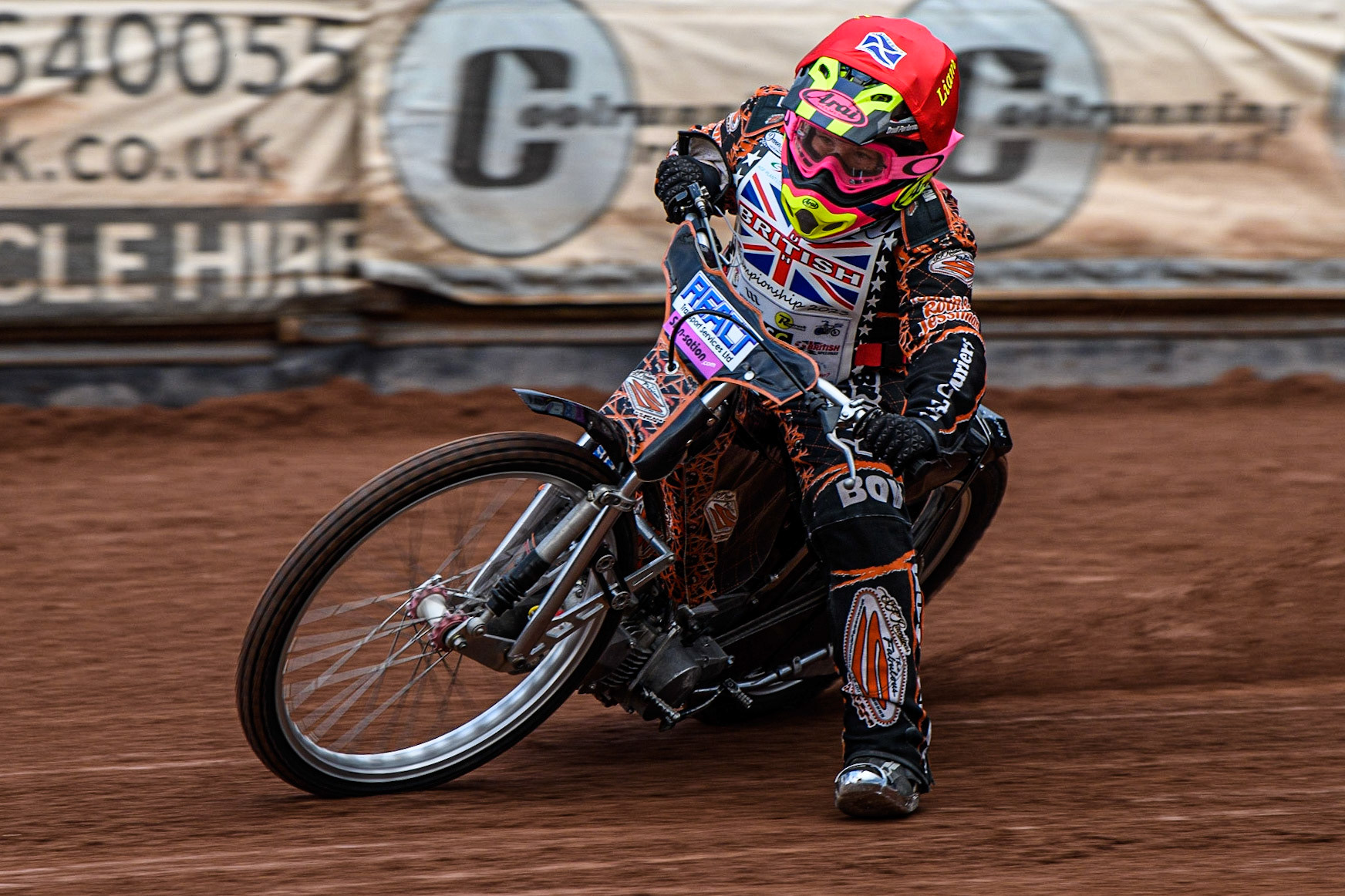 Liam Morris  in action  during the British Youth Championships at the National Speedway Stadium, Manchester on Friday 12th May 2023. (Photo: Ian Charles | MI News)