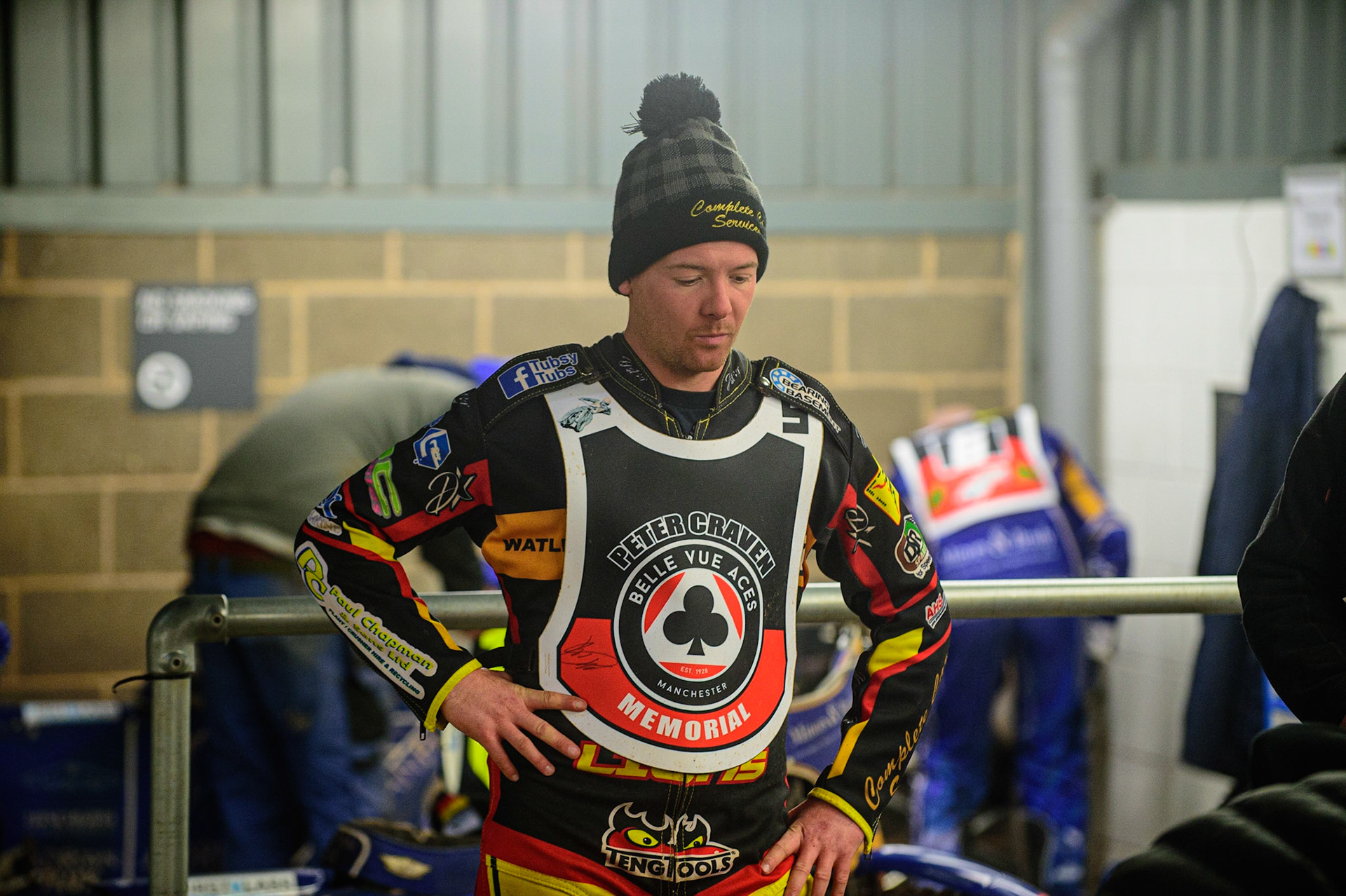 MANCHESTER, UK. OCT 23RD  Kyle Howarth  during the Peter Craven Memorial Trophy event at the National Speedway Stadium, Manchester on Saturday 23rd October 2021. (Credit: Ian Charles | MI News)