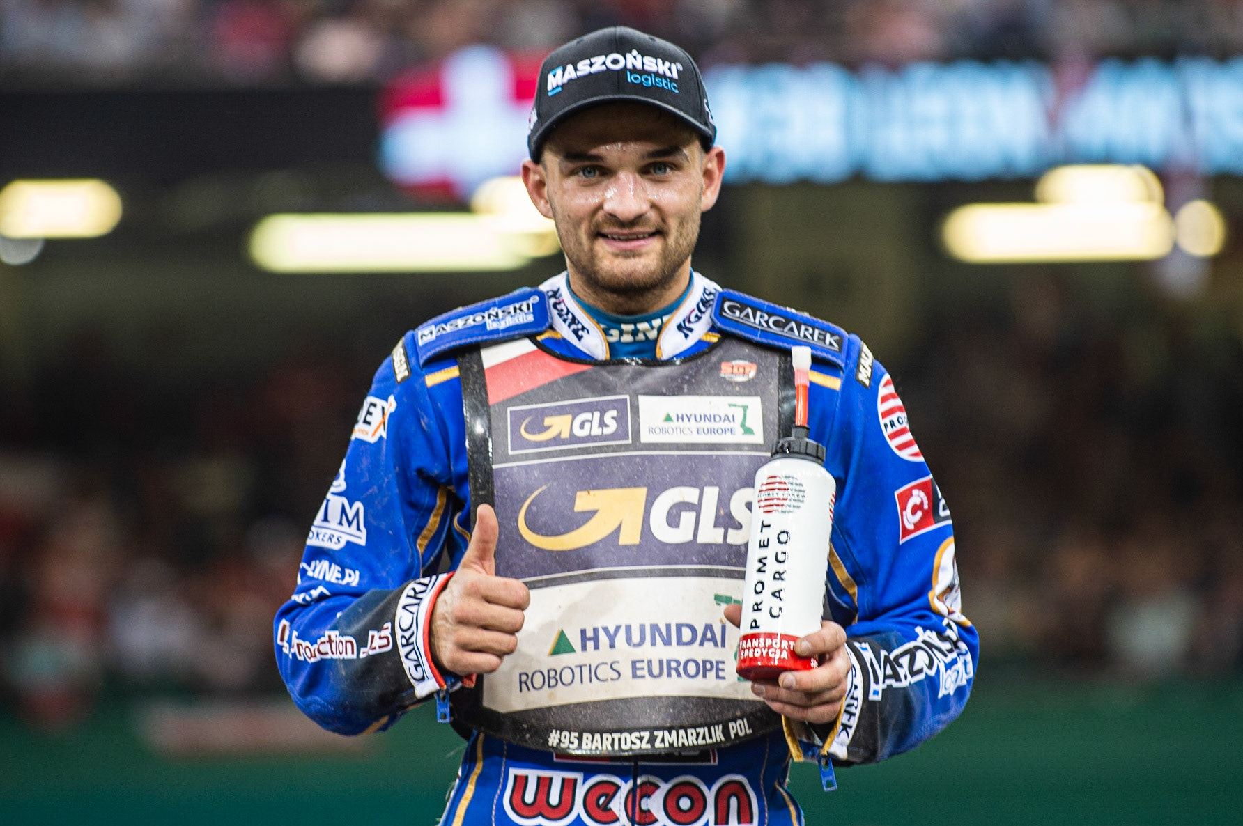 CARDIFF,WALES Bartoz Zmarzlik finished third during the ADRIAN FLUX BRITISH FIM SPEEDWAY GRAND PRIX at the Principality Stadium, Cardiff on Saturday 21st September 2019. (Credit: Ian Charles | MI News)
