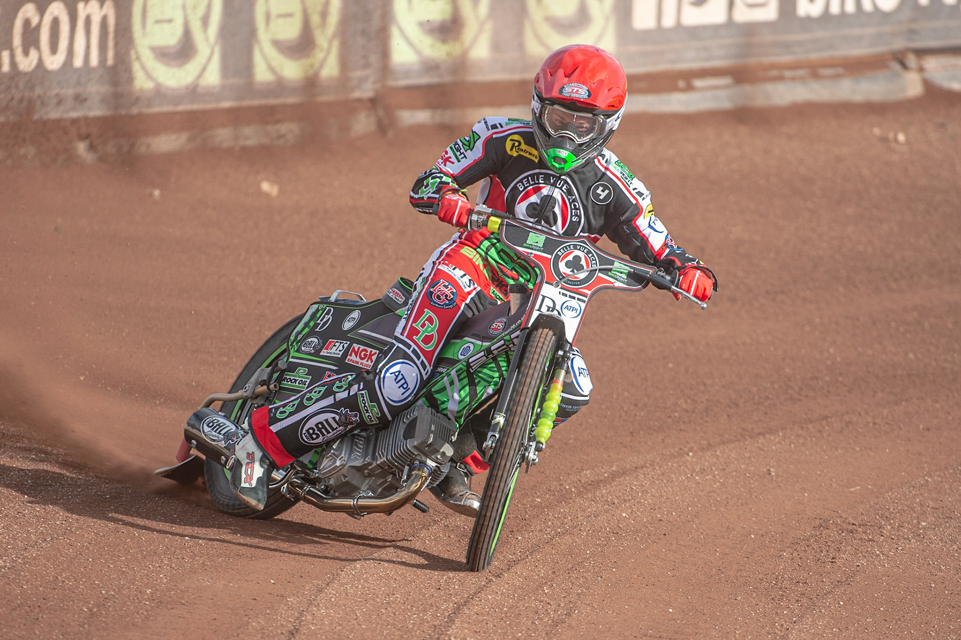 MANCHESTER, ENGLAND  - March 12  Charles Wright of Belle Vue Aces in action   during The Belle Vue Speedway Media Day, at The National Speedway Stadium, Manchester, on Thursday 12 March 2020. (Credit: Ian Charles | MI News)