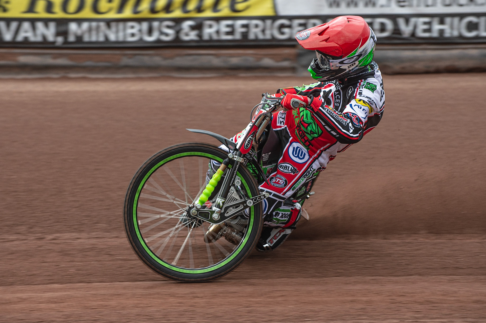 MANCHESTER, ENGLAND  - March 12  Charles Wright of Belle Vue Aces in action   during The Belle Vue Speedway Media Day, at The National Speedway Stadium, Manchester, on Thursday 12 March 2020. (Credit: Ian Charles | MI News)