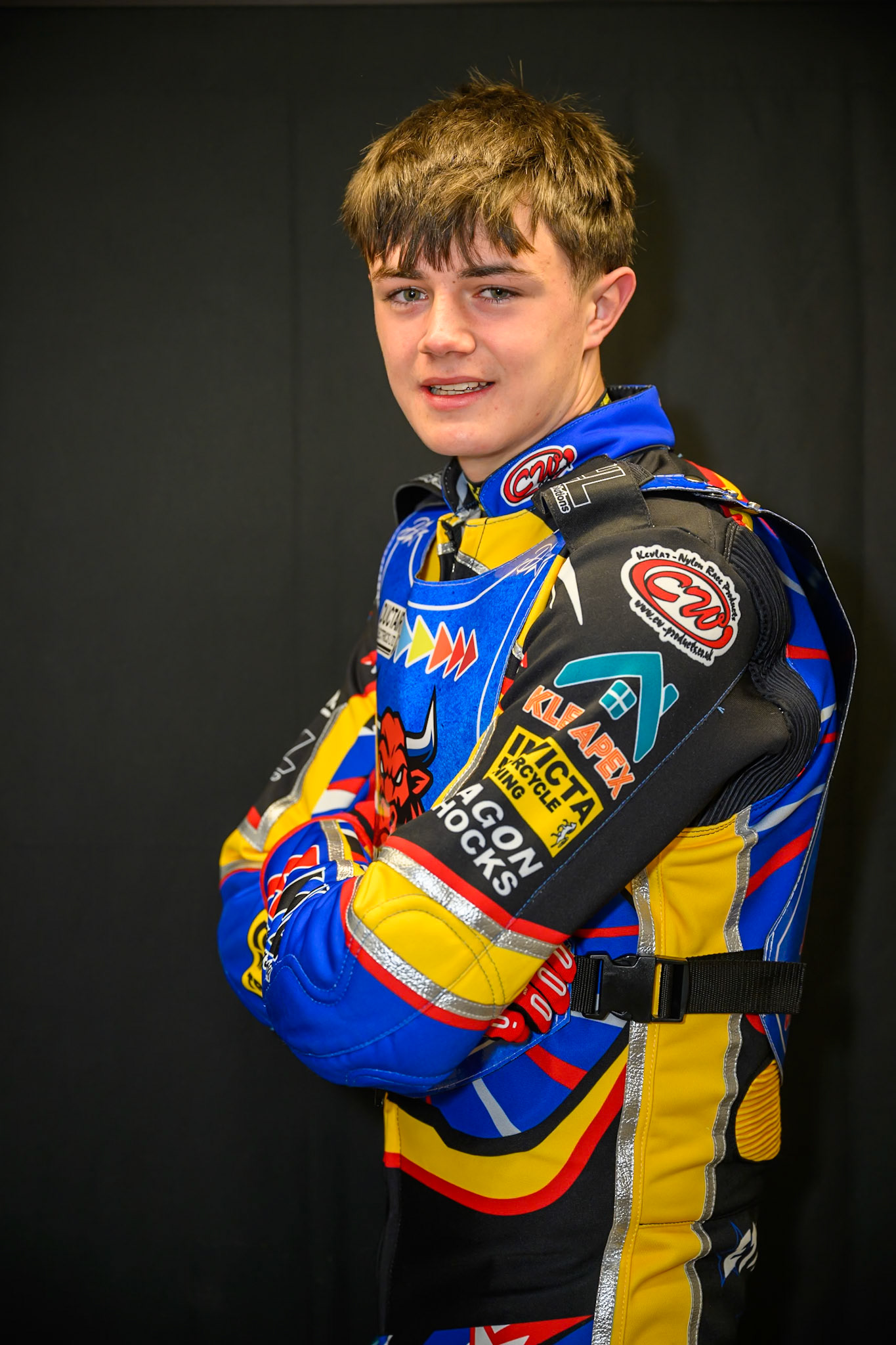 Jamie Etherington during Buxton Bulls Press and Practice at Hi-Edge Speedway, Buxton on Monday 30th March 2026. (Photo: Ian Charles | MI News)