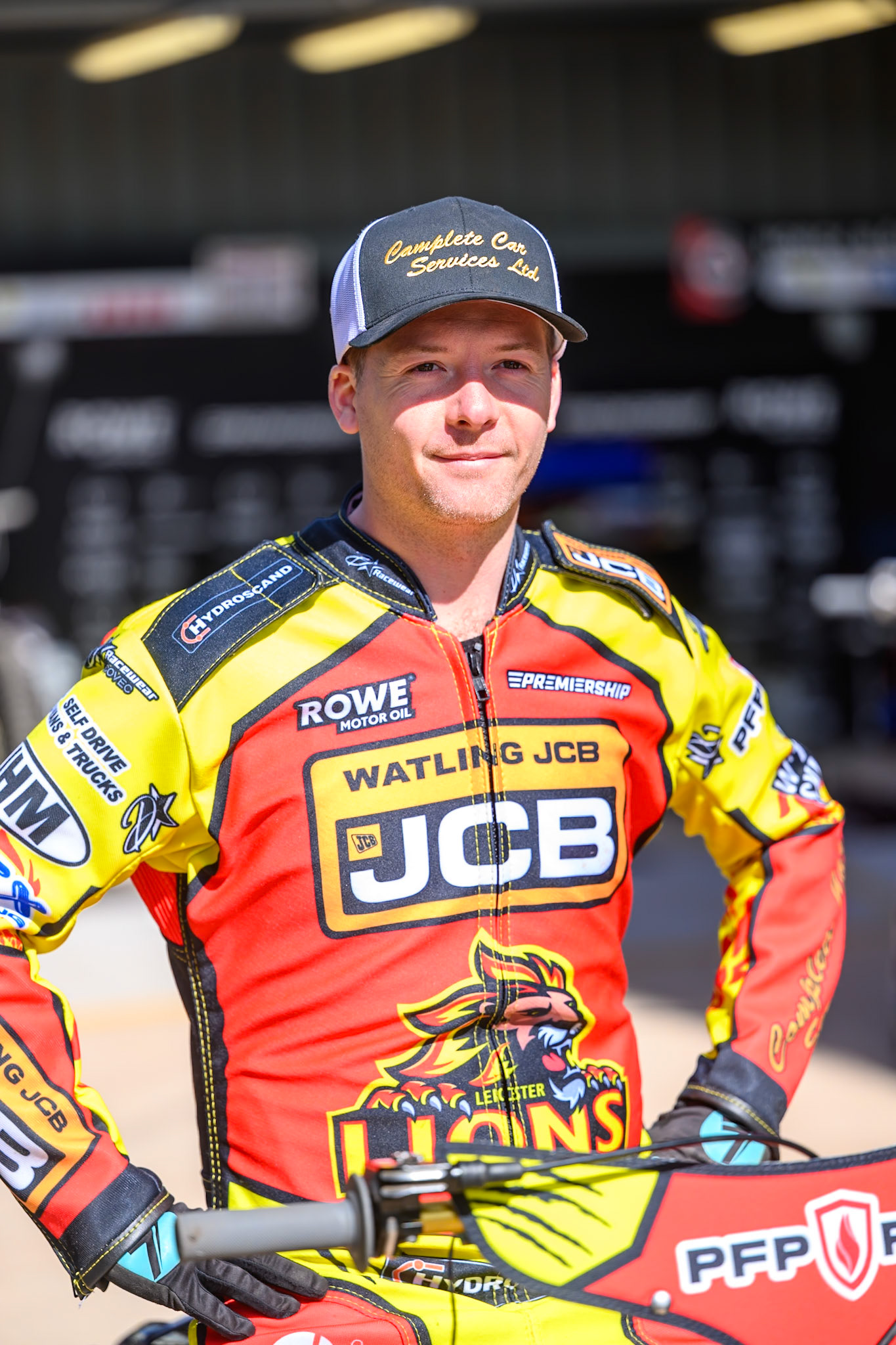 Kyle Howarth of Leicester Lions during the Knockout Cup Northern Section match between Belle Vue Aces and Leicester Lions at the National Speedway Stadium, Manchester on Monday 6th April 2026. (Photo: Ian Charles | MI News)