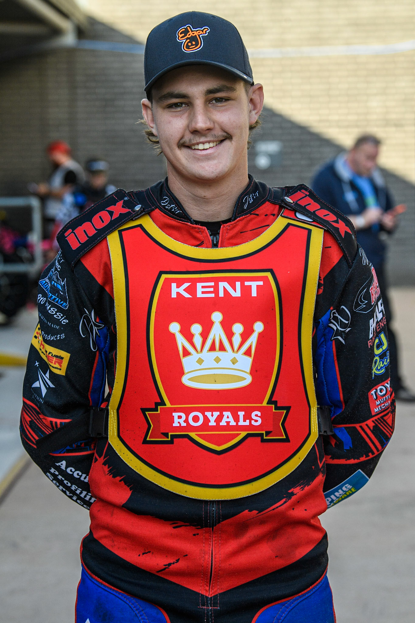 Jacob Hook - Kent Iwade Garage Royals during the National Development League match between Belle Vue Colts and Kent Royals at the National Speedway Stadium, Manchester on Friday 7th July 2023. (Photo: Ian Charles | MI News)