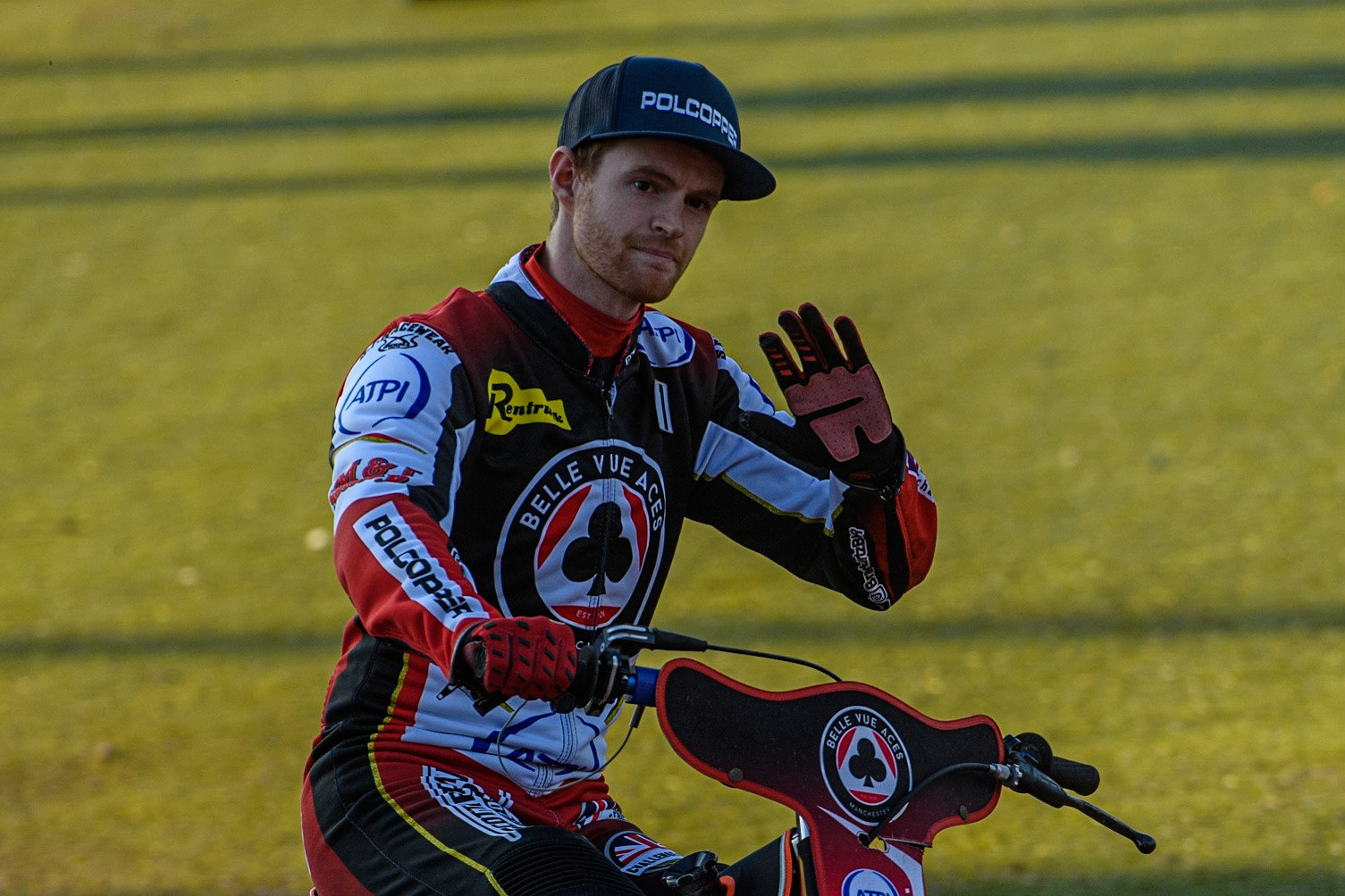 Brady Kurtz - Belle Vue ATPI Aces during the Sports Insure Premiership match between Belle Vue Aces and Sheffield Tigers at the National Speedway Stadium, Manchester on Monday 7th August 2023. (Photo: Ian Charles | MI News)