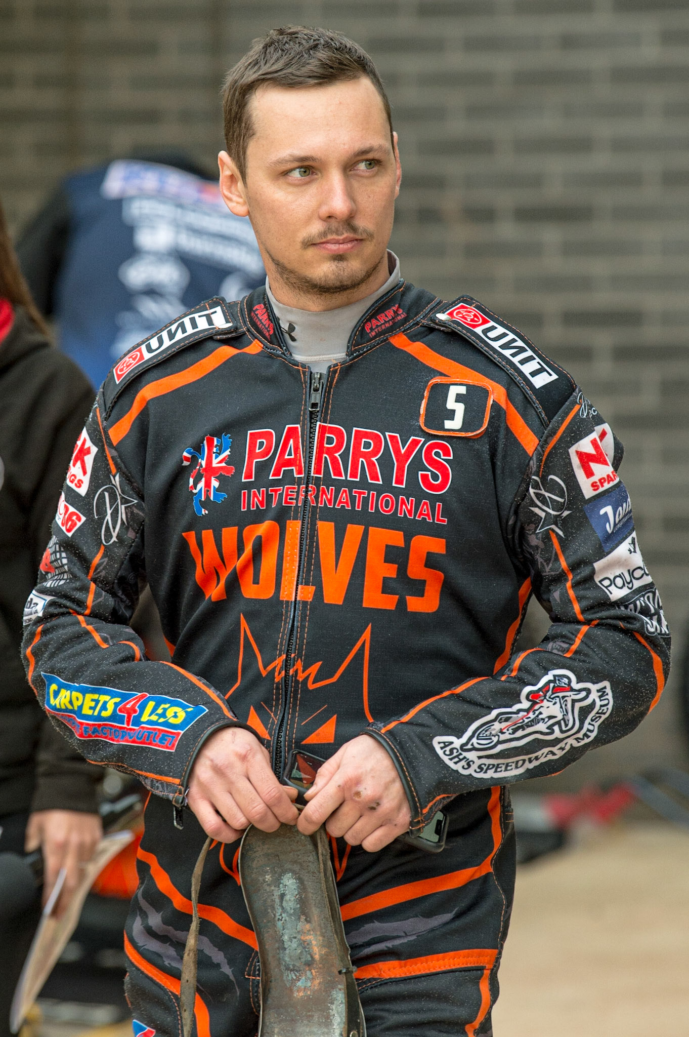 MANCHESTER, UK. JUN 13TH Nick Morris  of Wolverhampton Parrys International Wolves  during the SGB Premiership match between Belle Vue Aces and Wolverhampton  Wolves at the National Speedway Stadium, Manchester on Monday 13th June 2022. (Credit: Ian Charles | MI News)