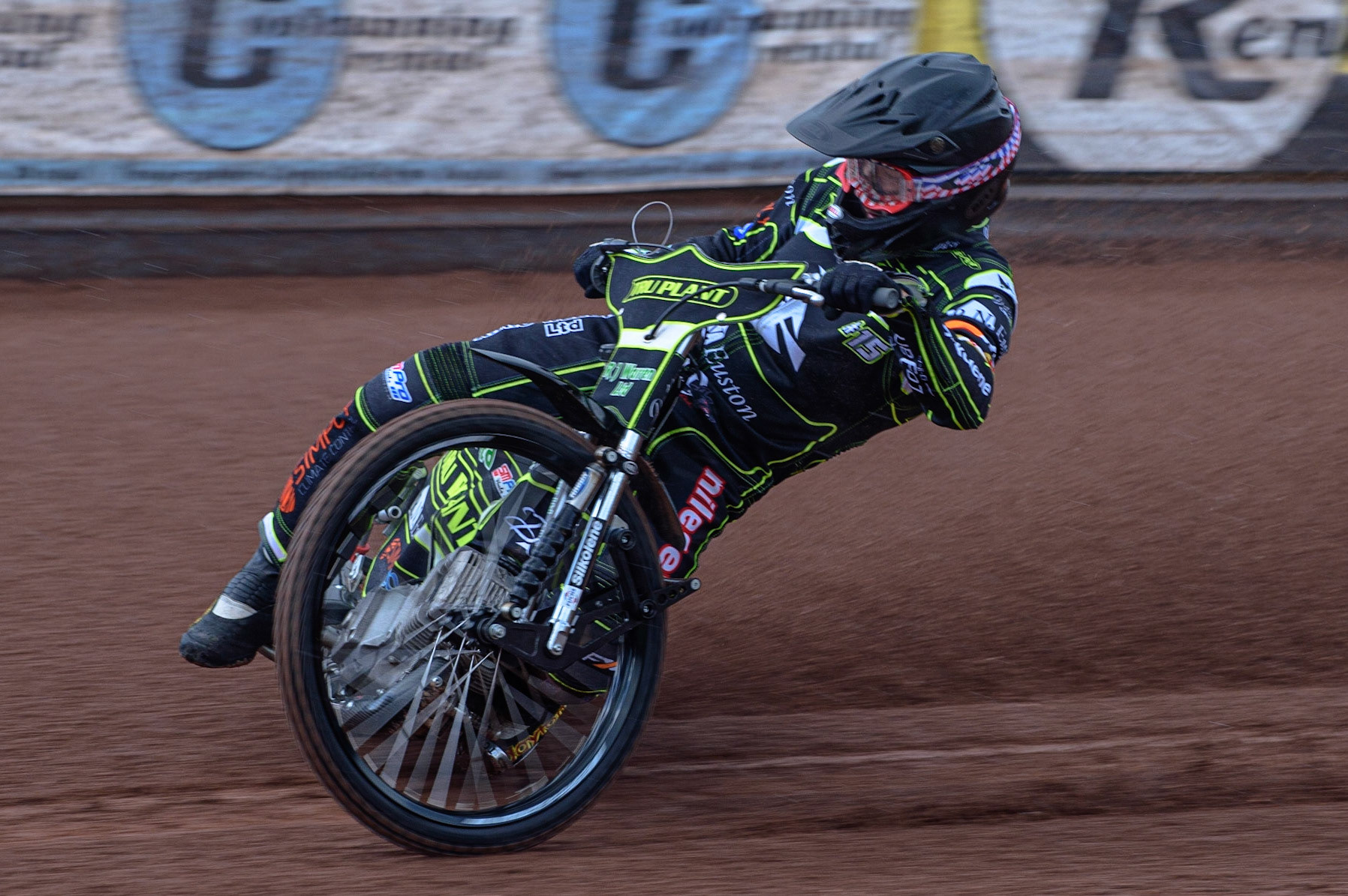 Photo: Ian CharlesDanny King In ActionDiscovery Networks Eurosport Speedway Season Launch, National Speedway Stadium, Manchester Wednesday  12  May  2021