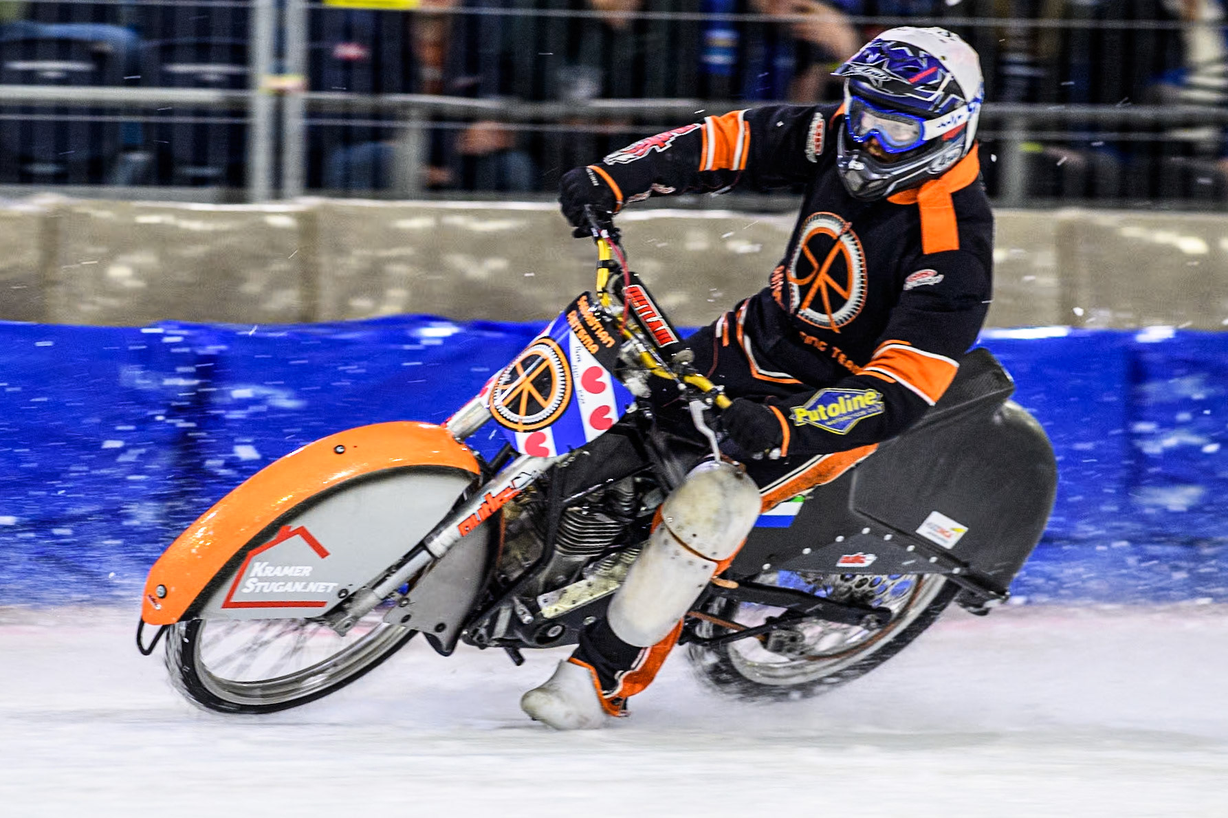 Sebastian Reitsma of The Netherlands in action during the Roelof Thijs Bokaal at Ice Rink Thialf, Heerenveen, The Netherlands on Friday 5th April 2024. (Photo: Ian Charles | MI News)