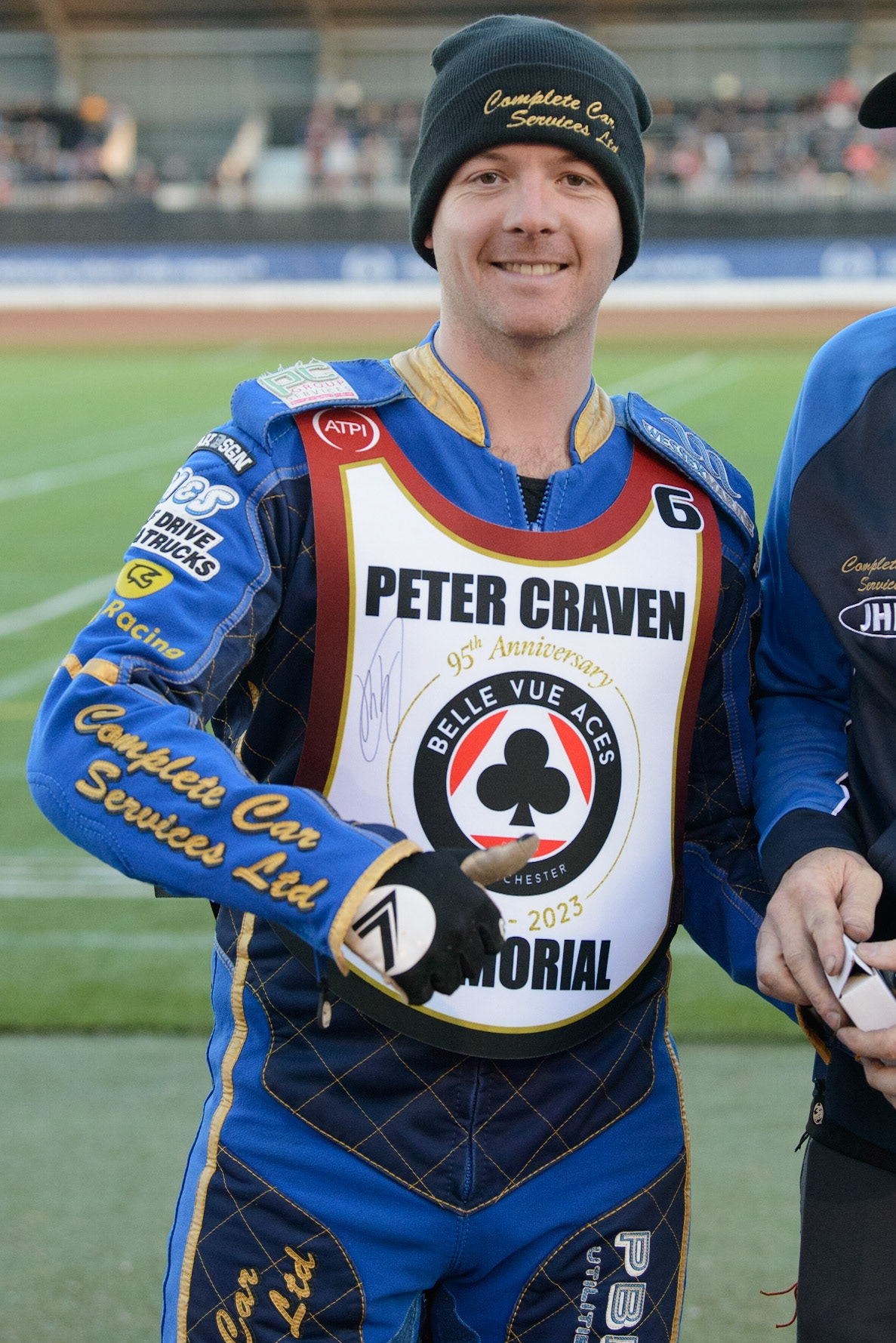 Kyle Howarth  during the Peter Craven Memorial Trophy  at the National Speedway Stadium, Manchester on Monday 3rd April 2023. (Photo: Ian Charles | MI News)