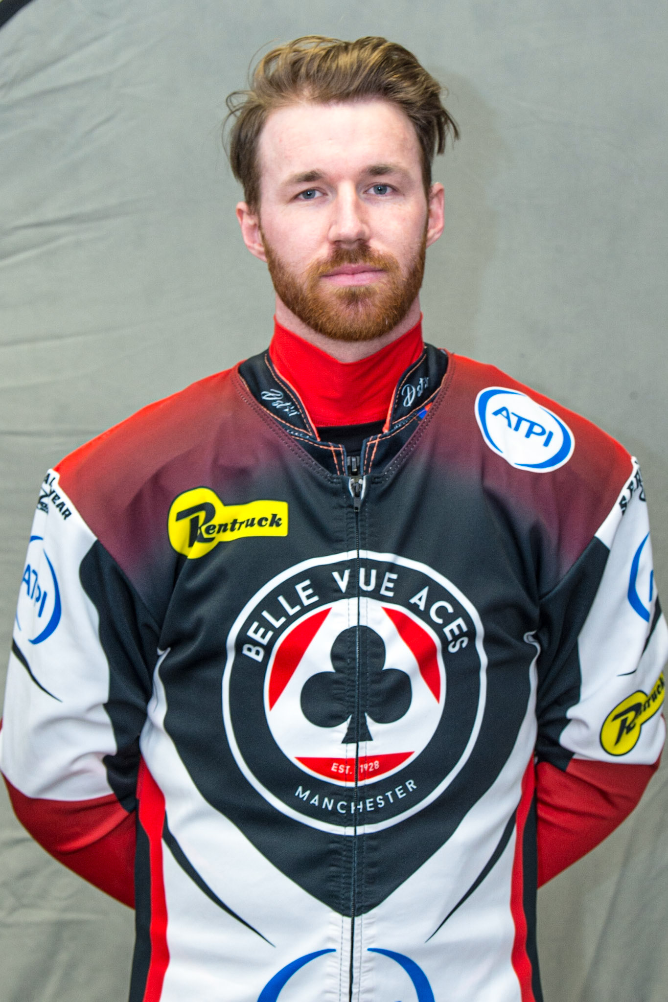 MANCHESTER, UK.  MAR 28TH.  Jake Allen of Belle Vue during the SGB Premiership League Cup match between Belle Vue Aces and Sheffield Tigers at the National Speedway Stadium, Manchester on Monday 28th March 2022. (Credit: Ian Charles | MI News)