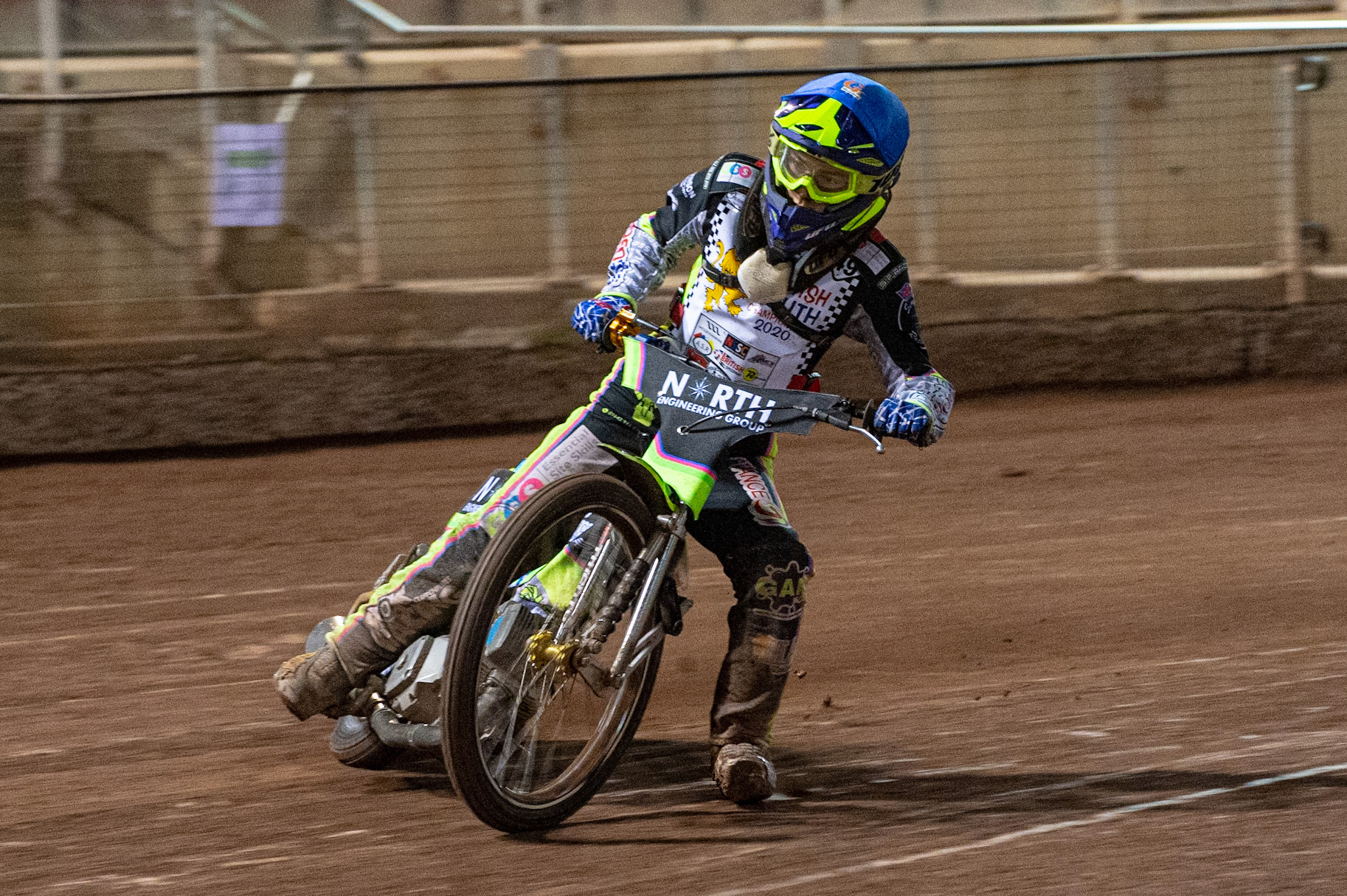 Photo: Ian CharlesAlex Goldsborough in action  (500cc B Class) British Youth Speedway Championship (Round 5), National Speedway Stadium, Manchester Saturday  10  October  2020