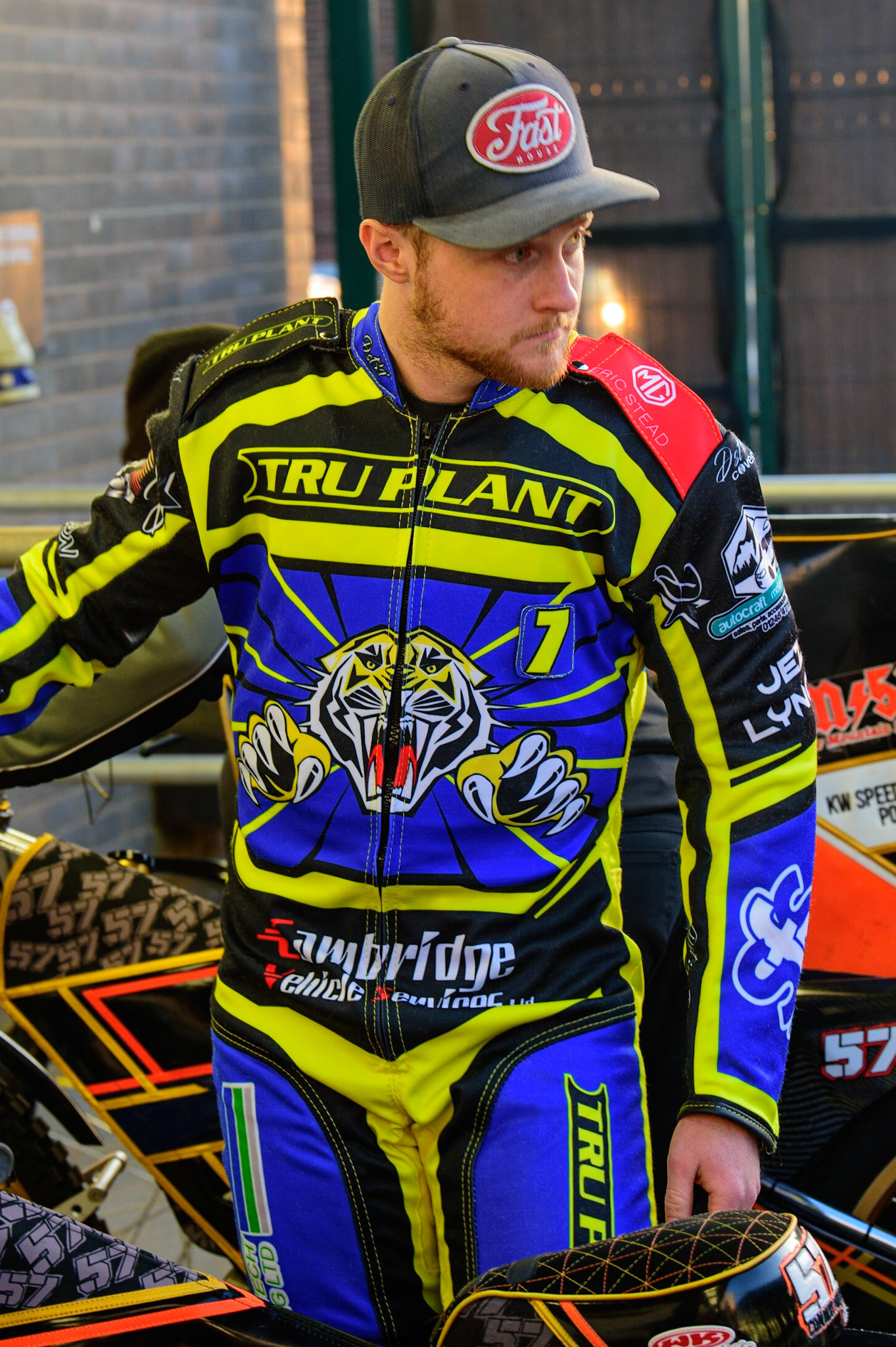MANCHESTER, UK.  MAR 28TH.  Connor Mountain of Sheffield during the SGB Premiership League Cup match between Belle Vue Aces and Sheffield Tigers at the National Speedway Stadium, Manchester on Monday 28th March 2022. (Credit: Ian Charles | MI News)
