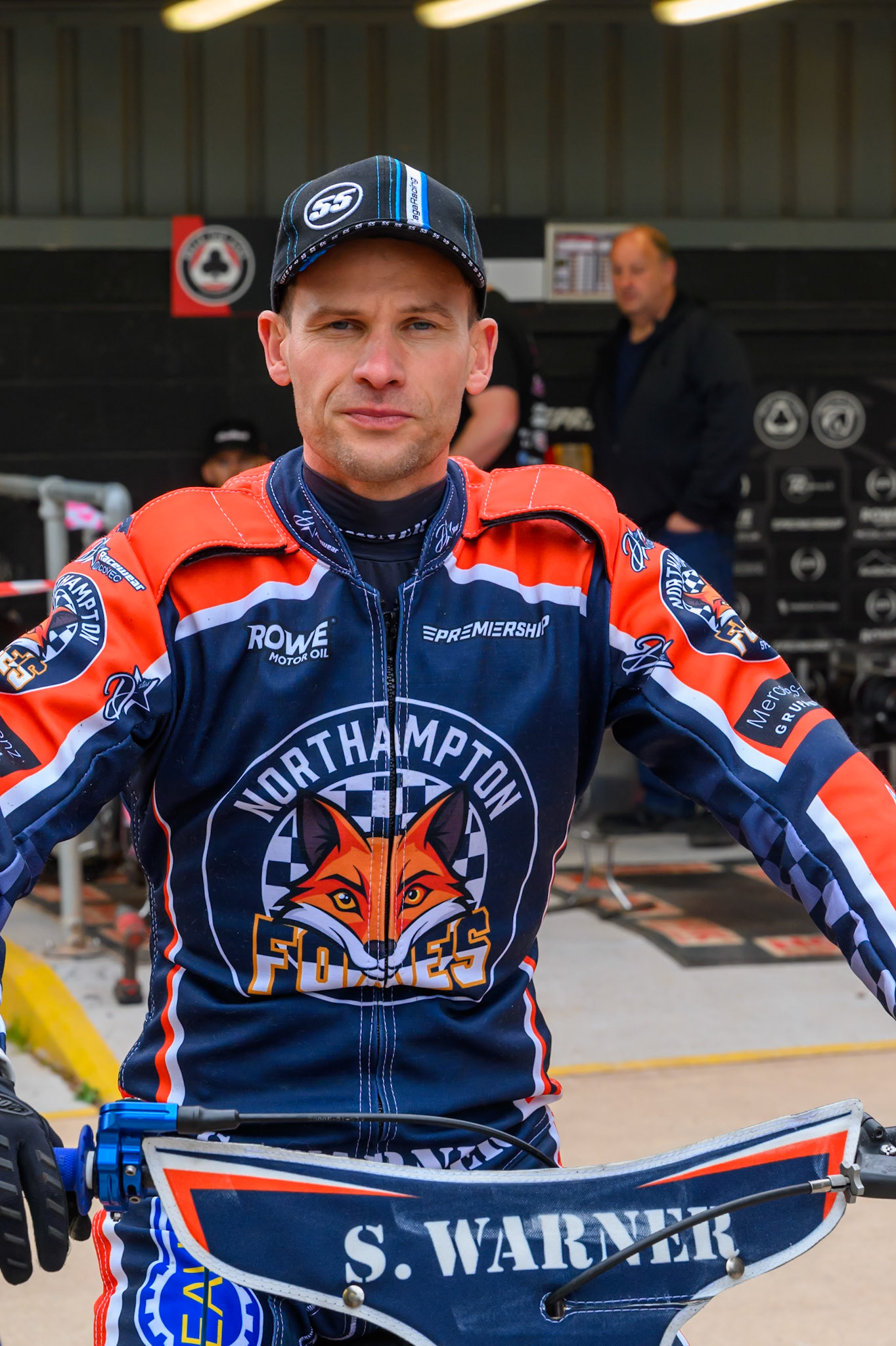 Matej Zagar of Northampton Foxes during the Rowe Motor Oil Premiership match between Belle Vue Aces and Northampton Foxes at the National Speedway Stadium, Manchester on Monday 4th May 2026. (Photo: Ian Charles | MI News)